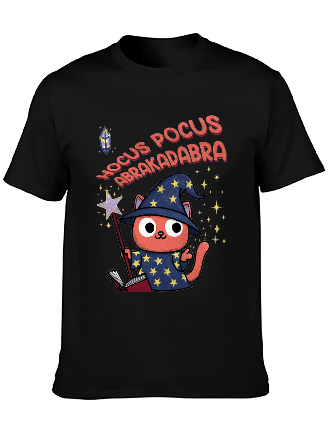 Wizard Cat Hocus Pocus T-Shirt