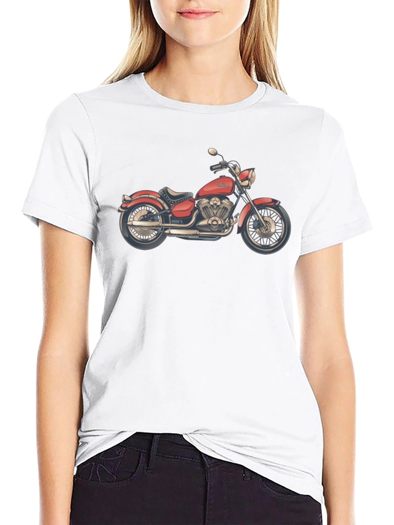 Cool Motorcycle Graphic T-Shirt