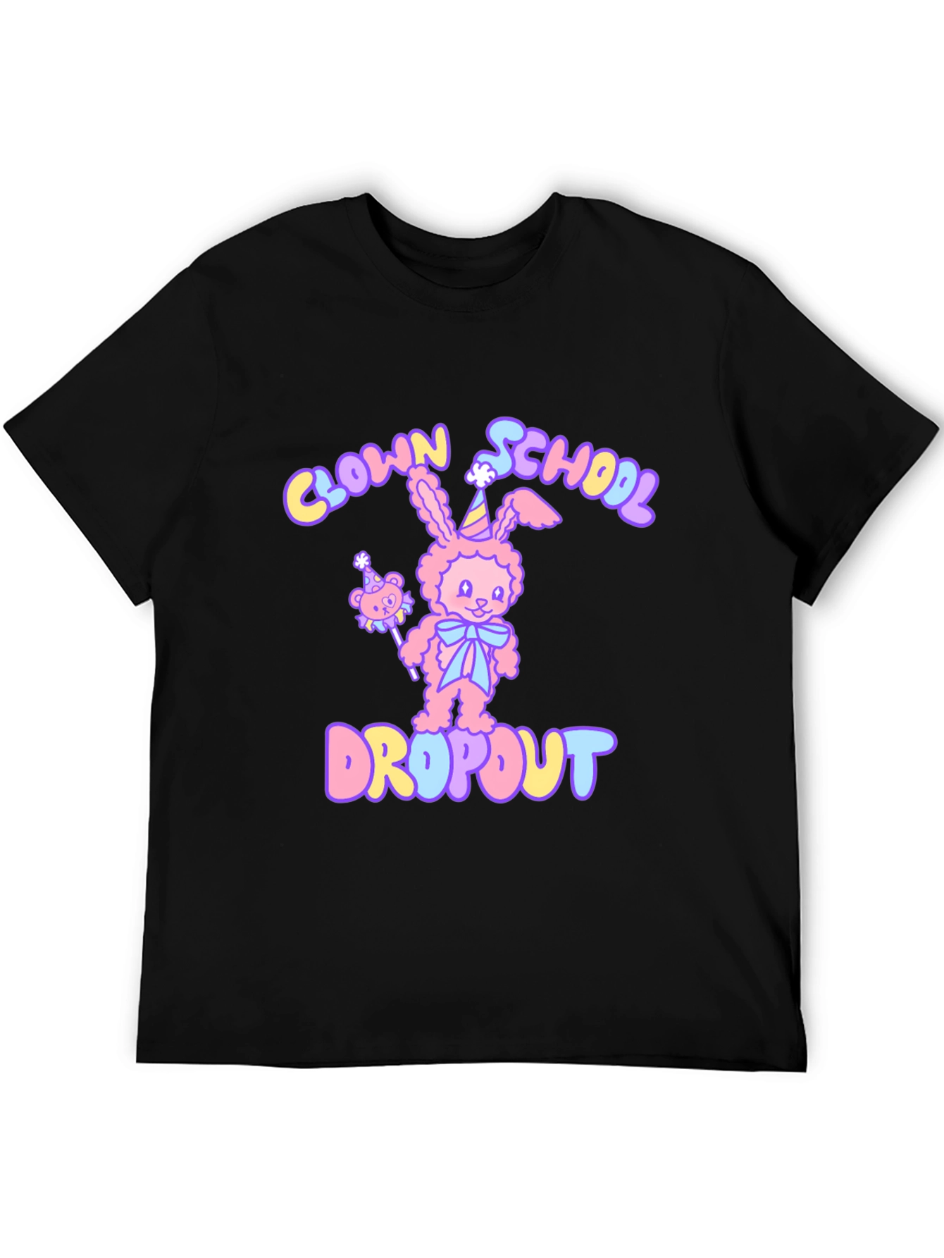 Clown School Dropout Graphic T-Shirt