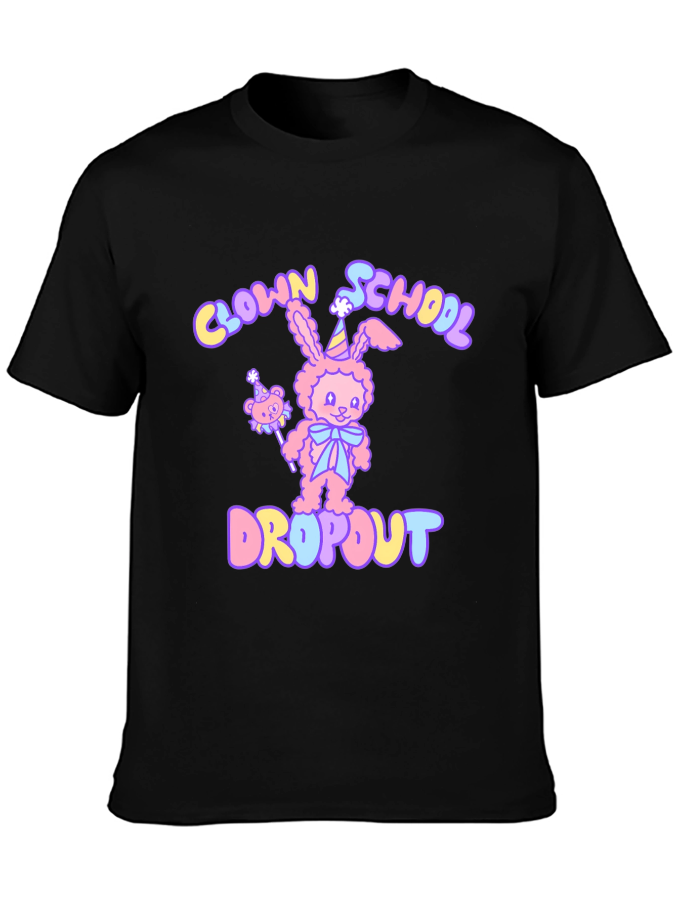 Clown School Dropout Graphic T-Shirt