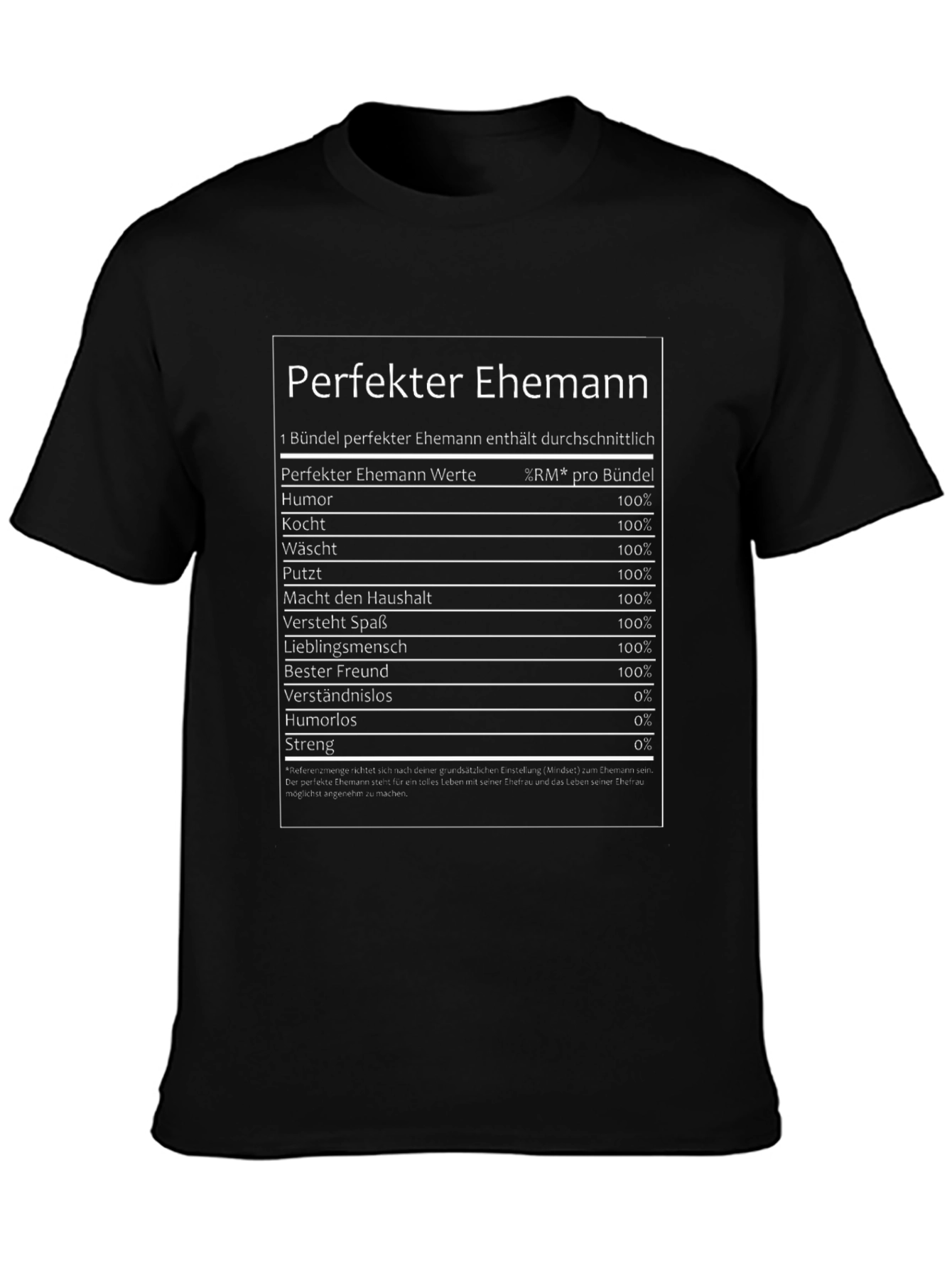 Perfect Husband German T-Shirt