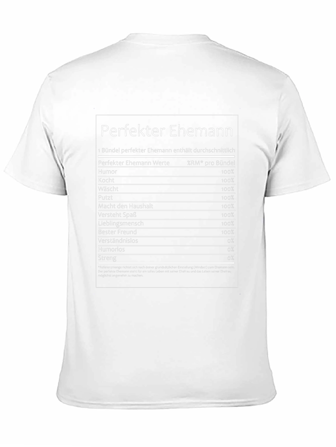 Perfect Husband German T-Shirt