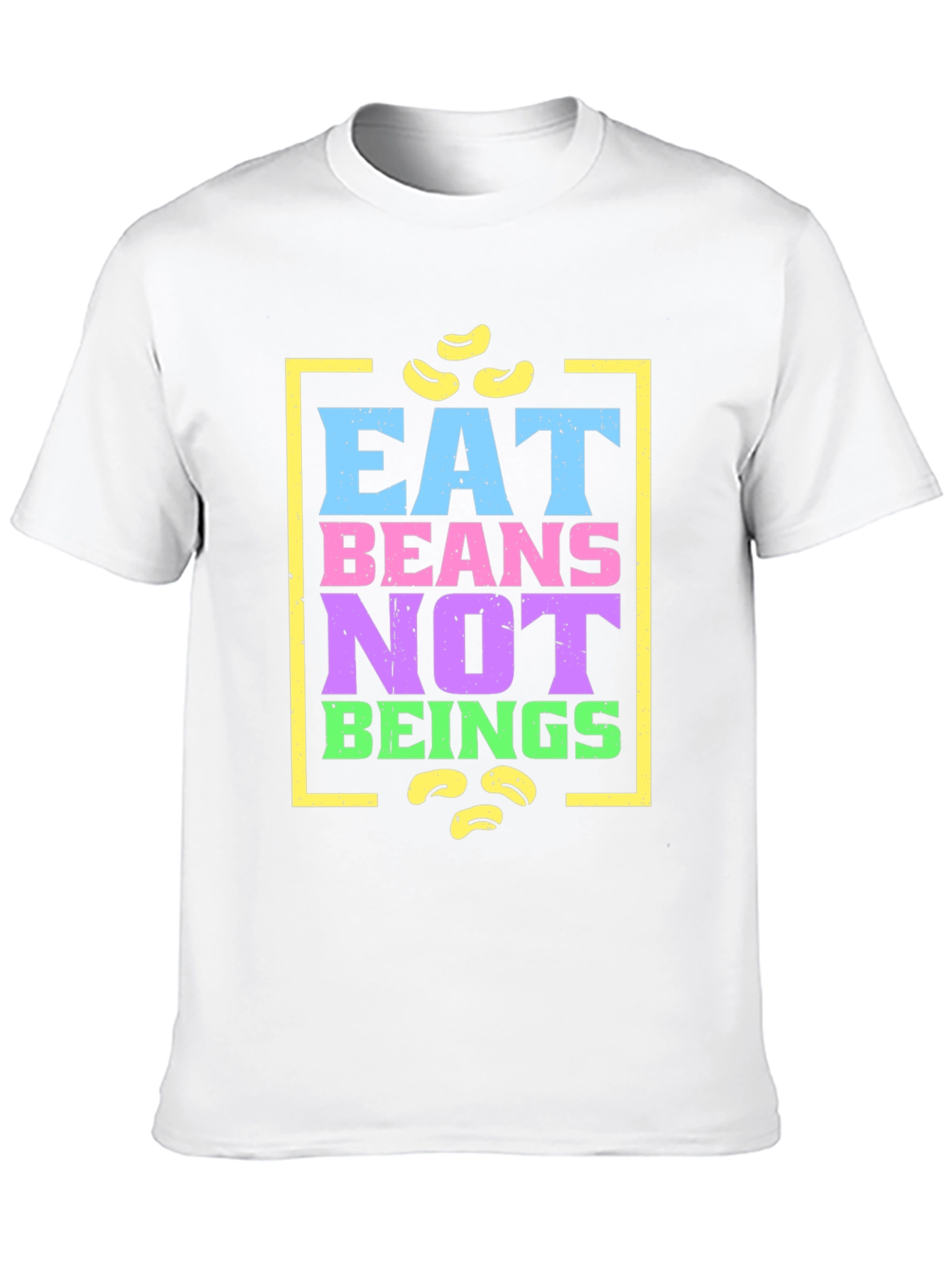 Eat Beans Not Beings Graphic T-Shirt