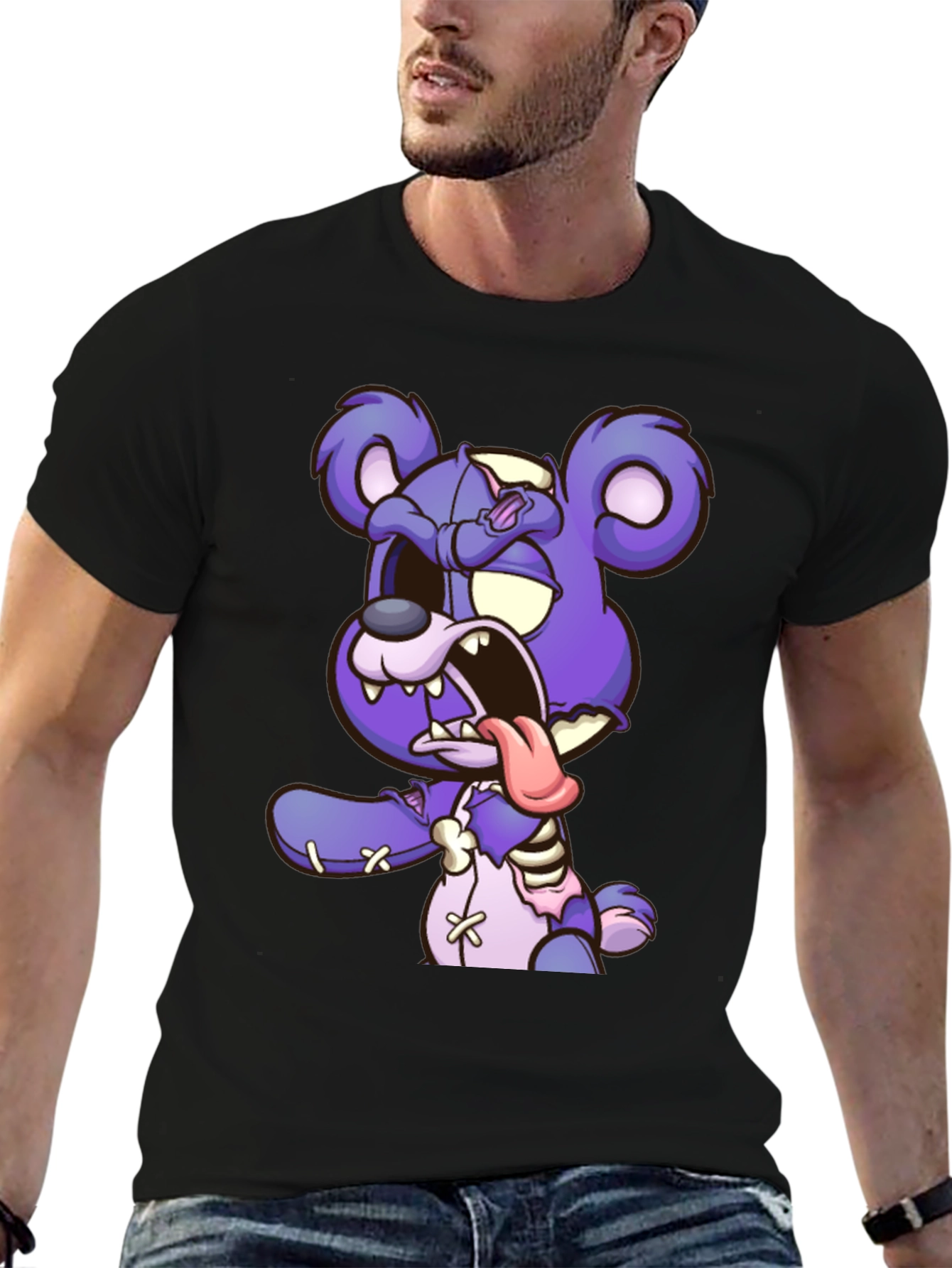 Zombie Bear Graphic Tee