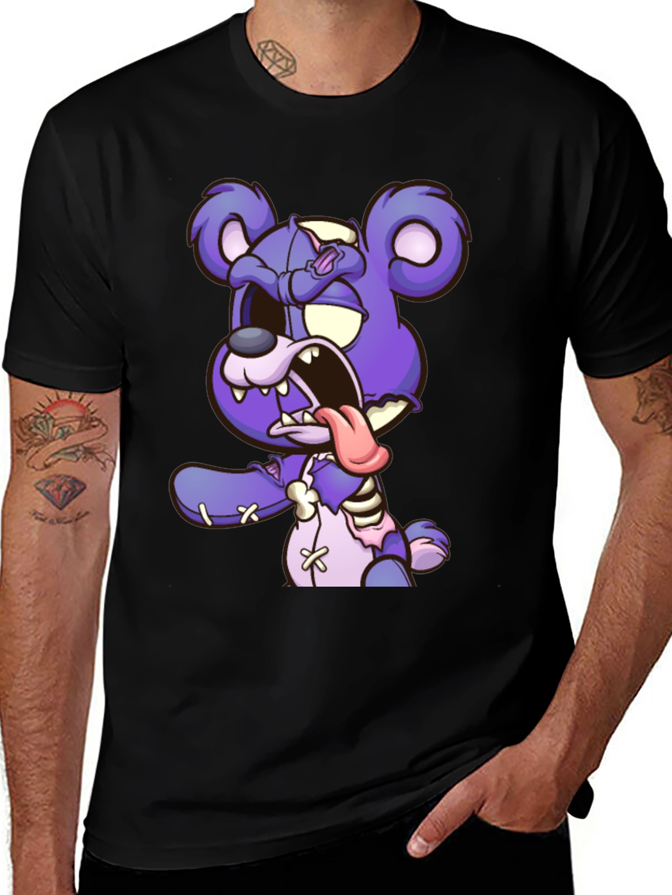 Zombie Bear Graphic Tee