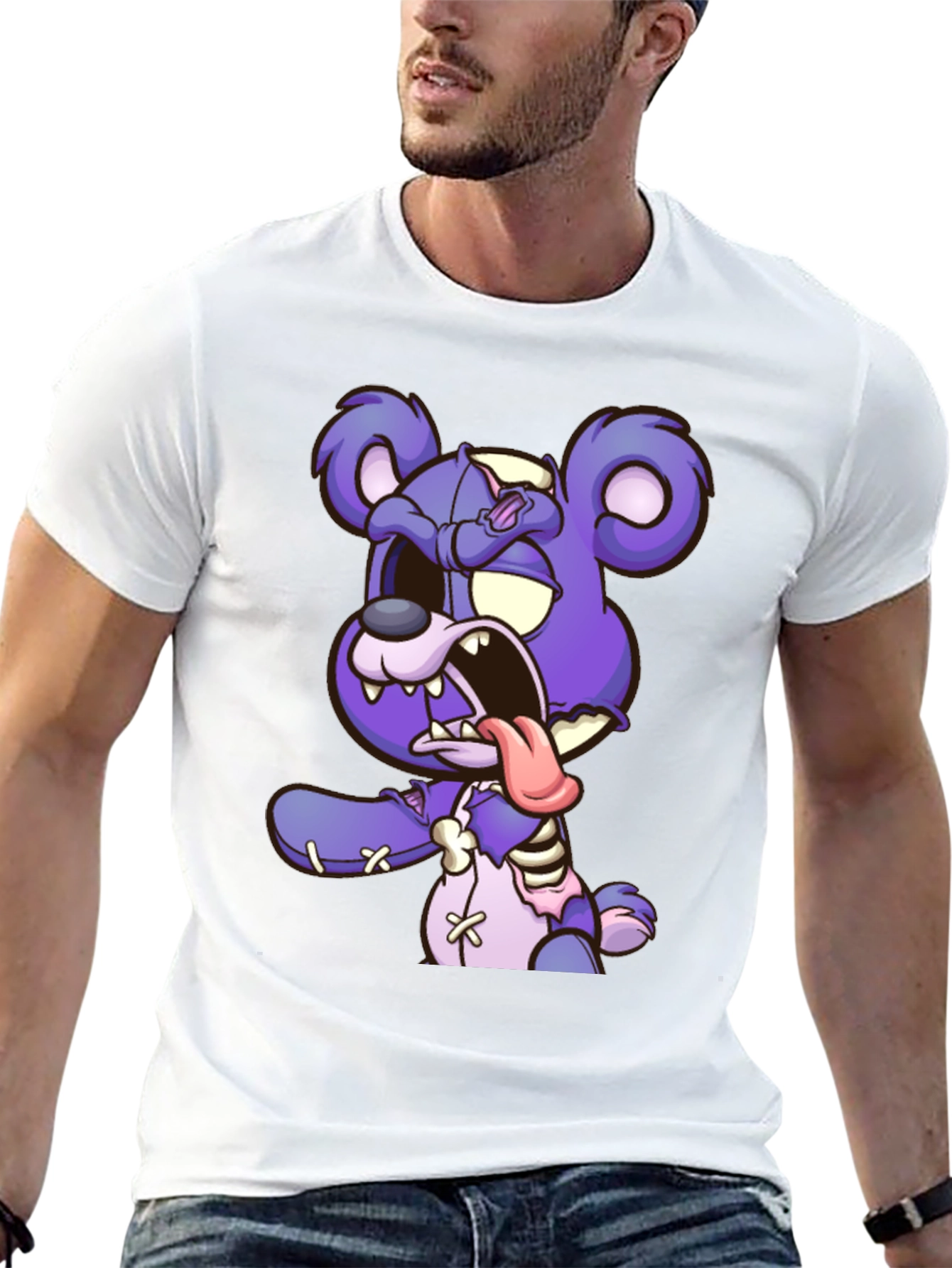 Zombie Bear Graphic Tee