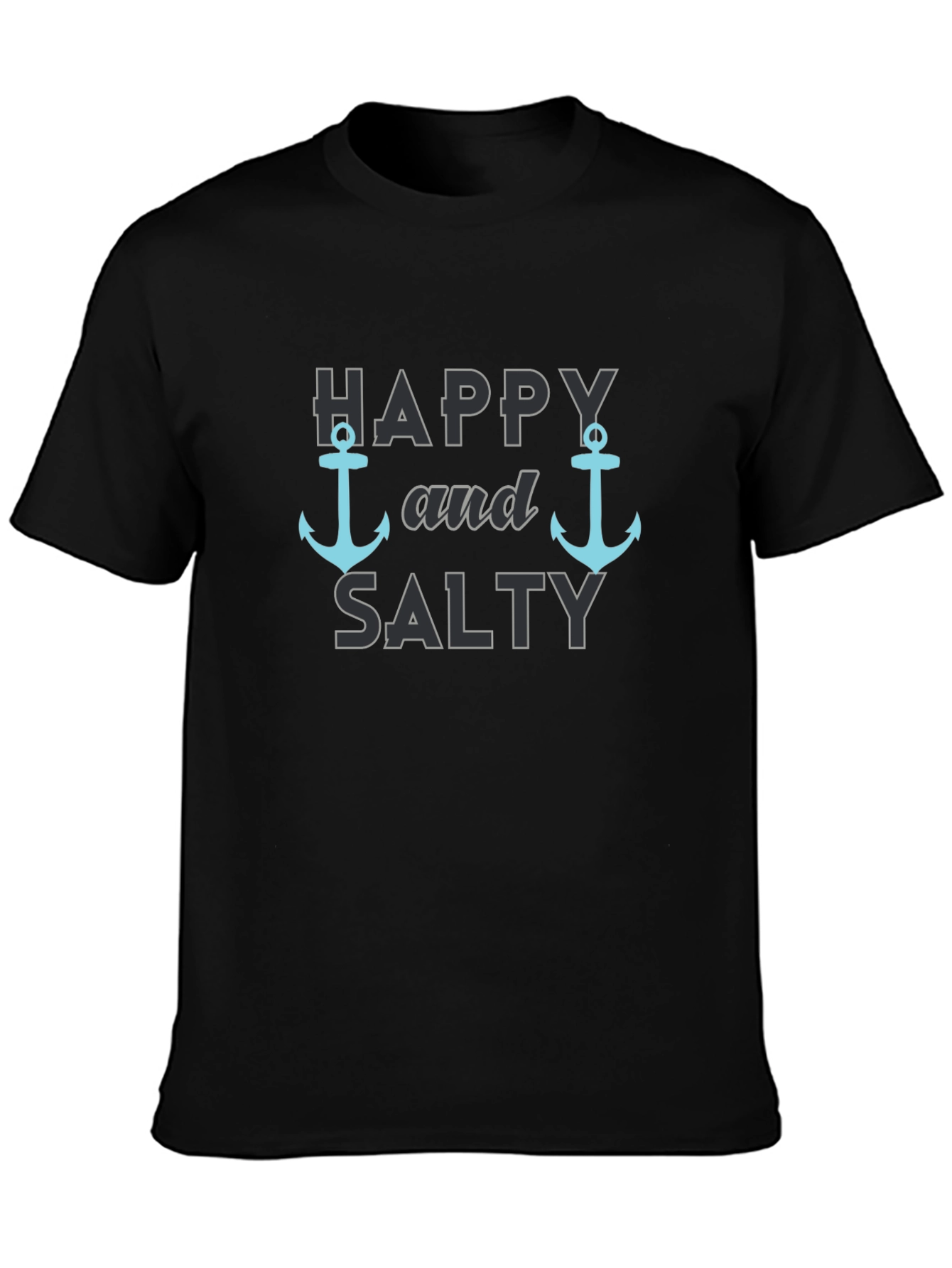 Happy & Salty Anchor T-Shirt