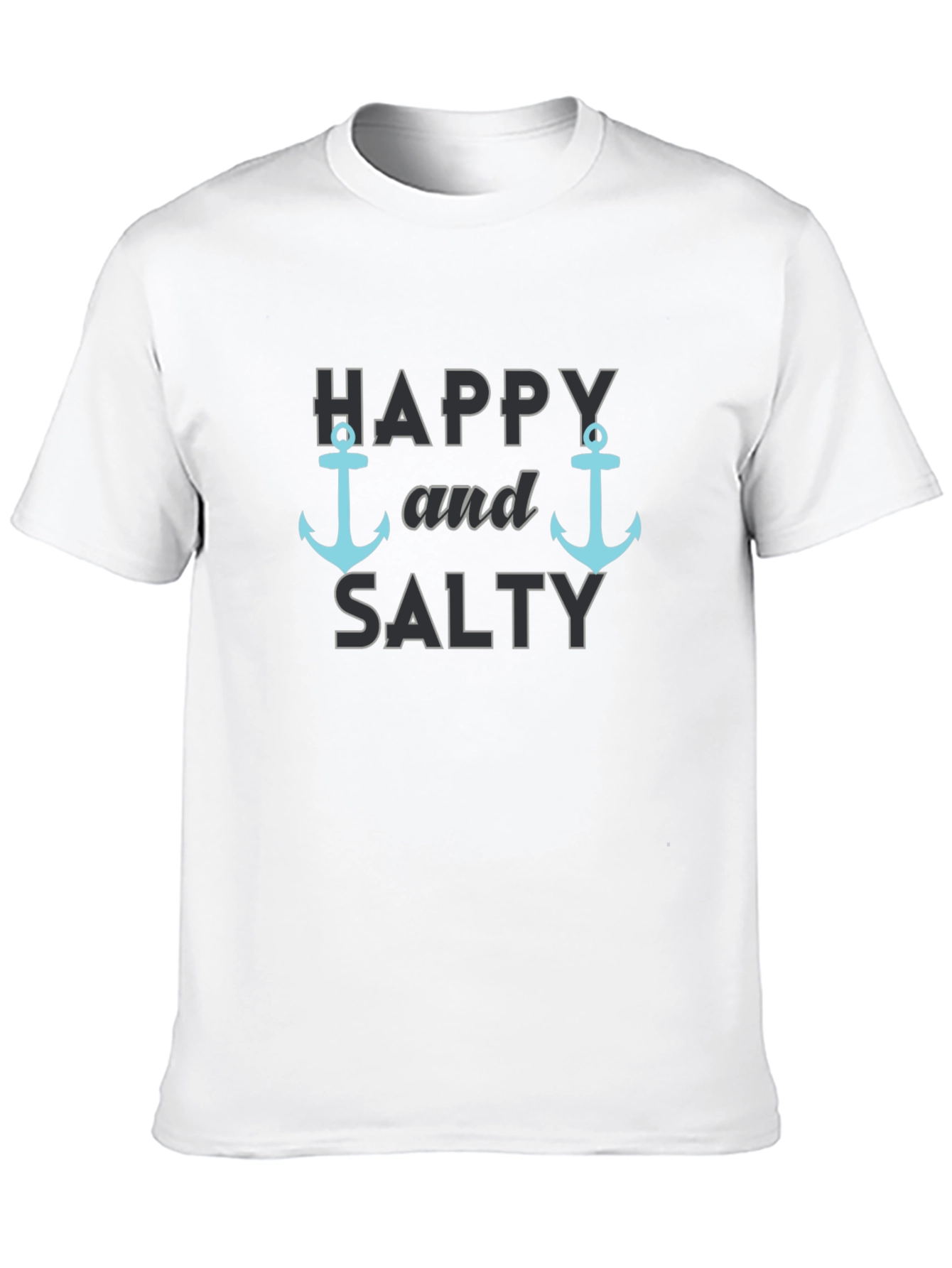 Happy & Salty Anchor T-Shirt