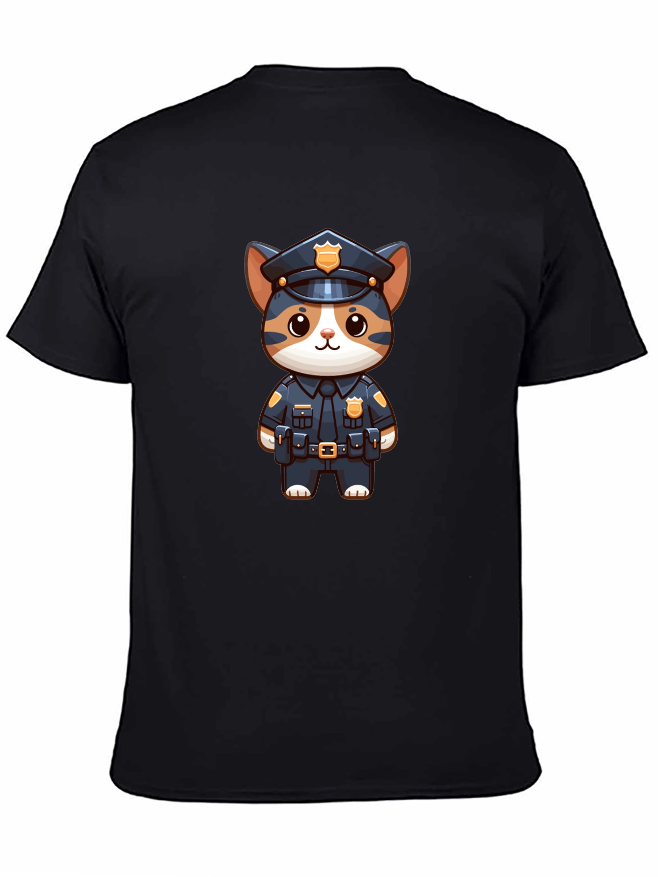Cat Cop Graphic T-Shirt