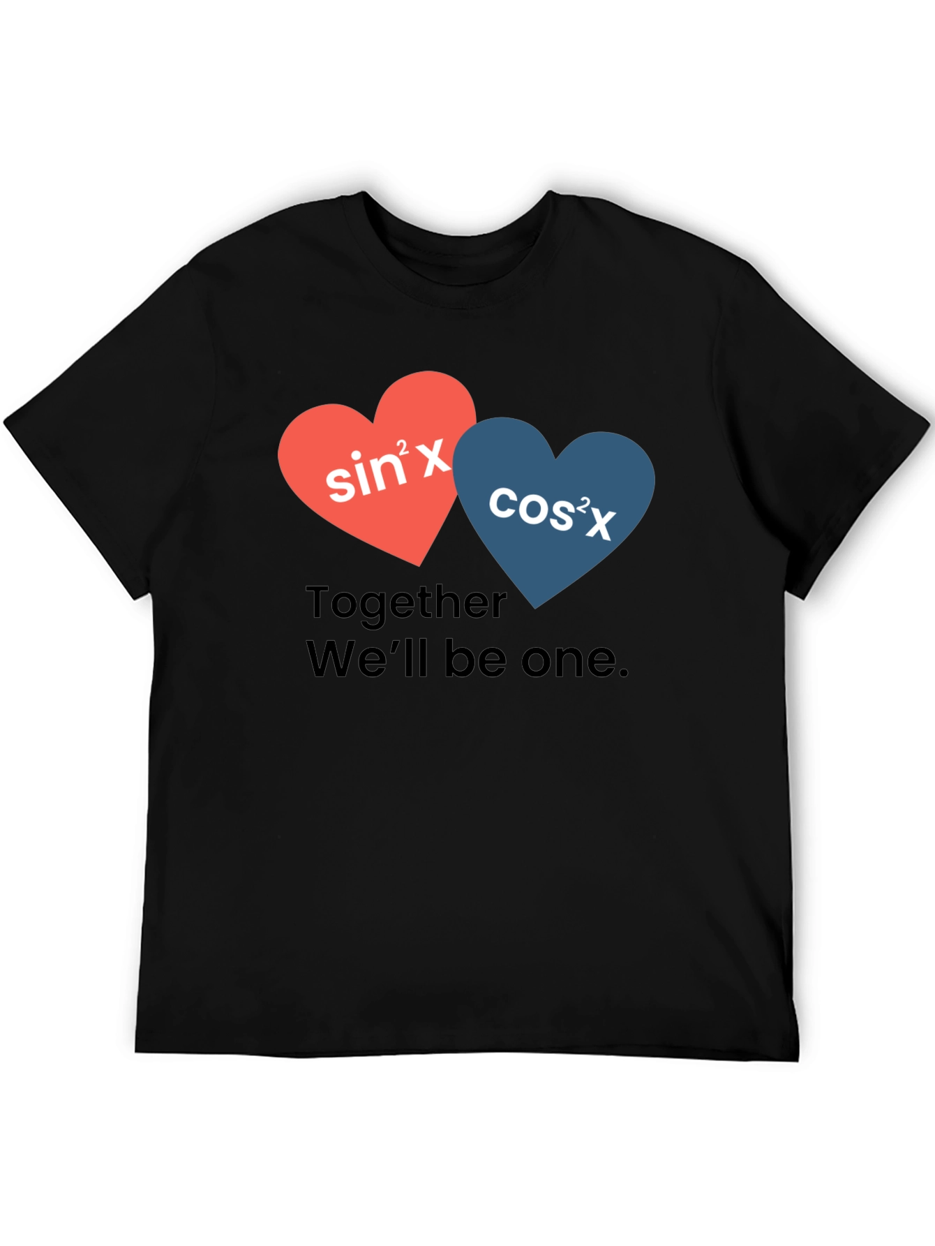 Math Love: Sine & Cosine Heart T-Shirt