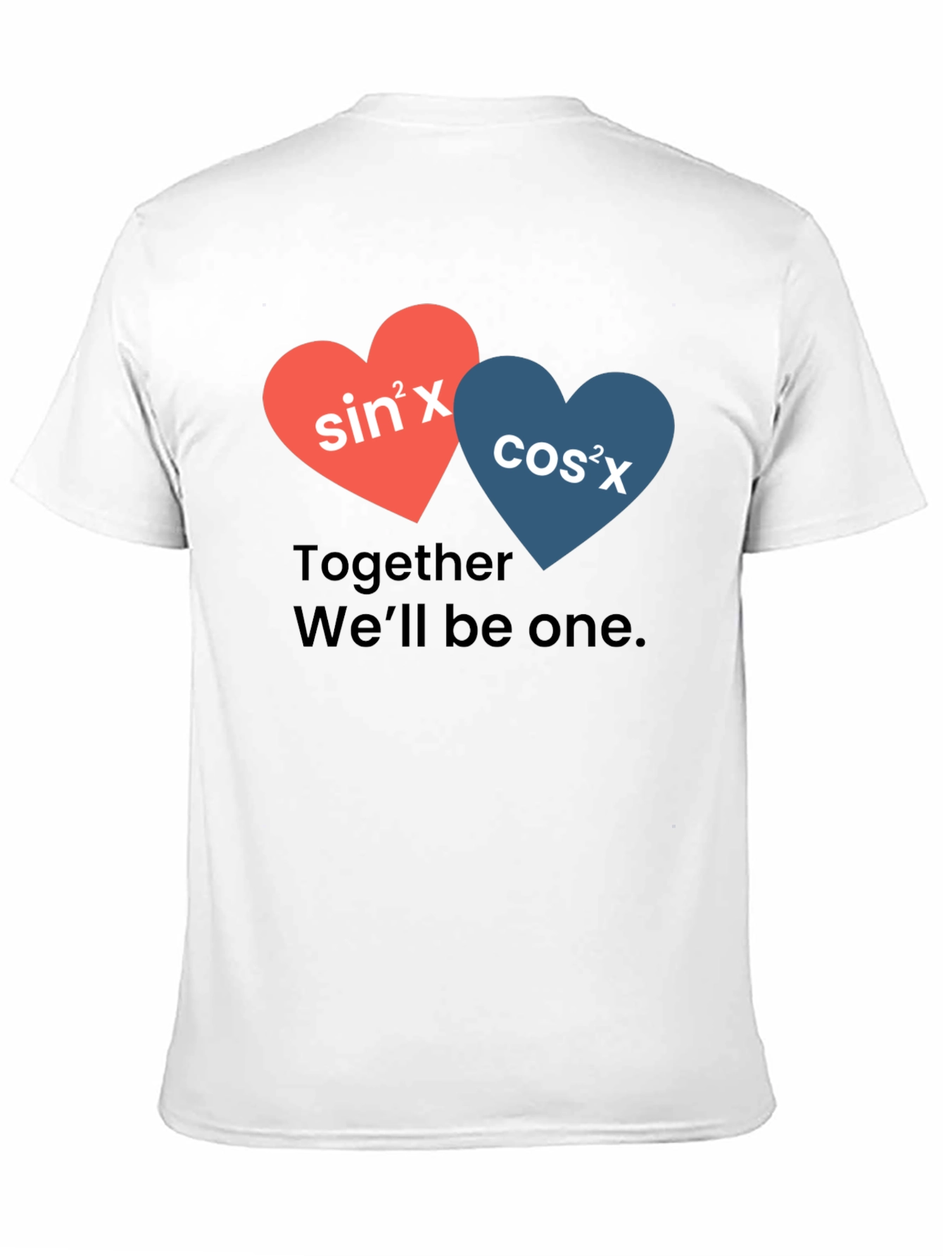 Math Love: Sine & Cosine Heart T-Shirt