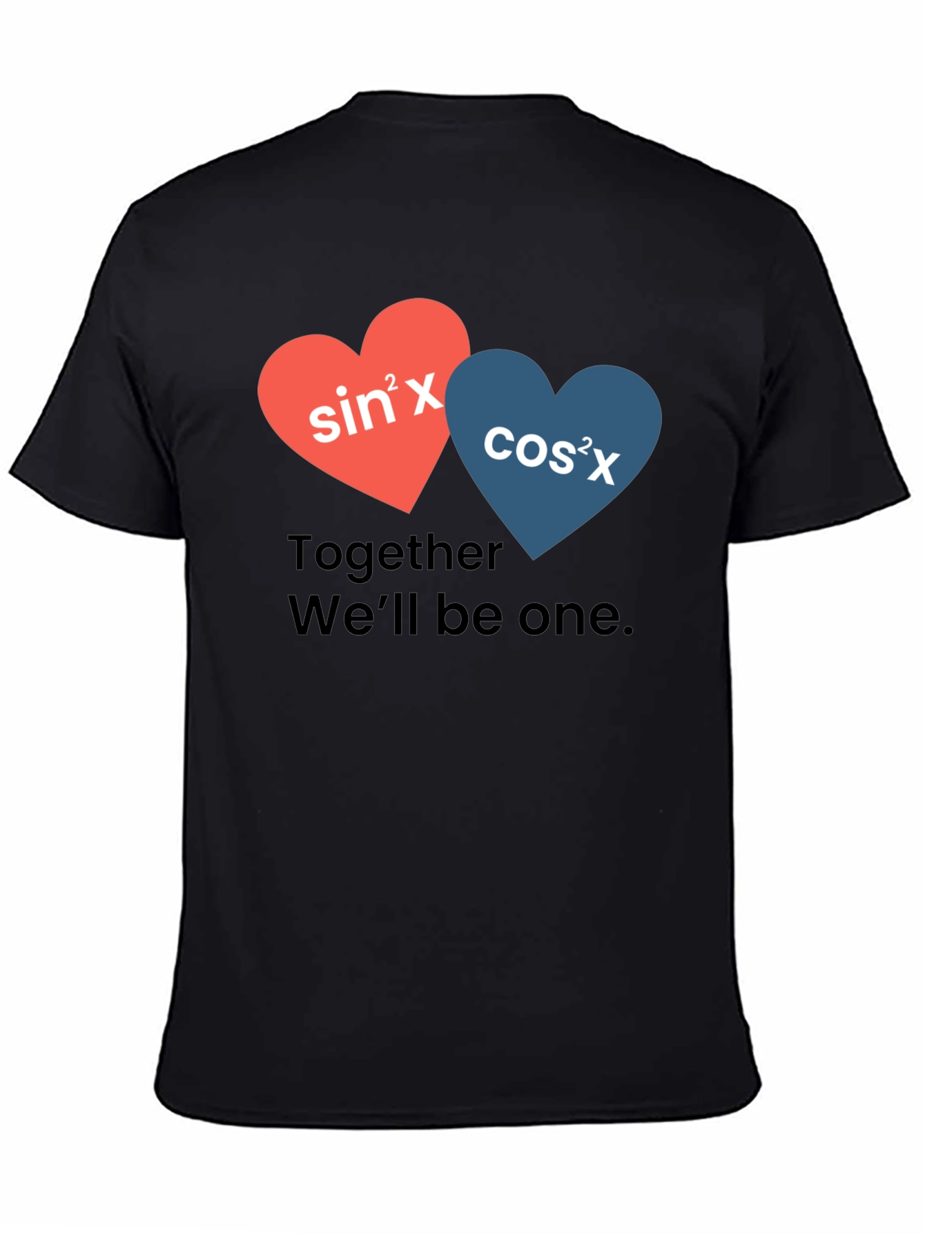 Math Love: Sine & Cosine Heart T-Shirt