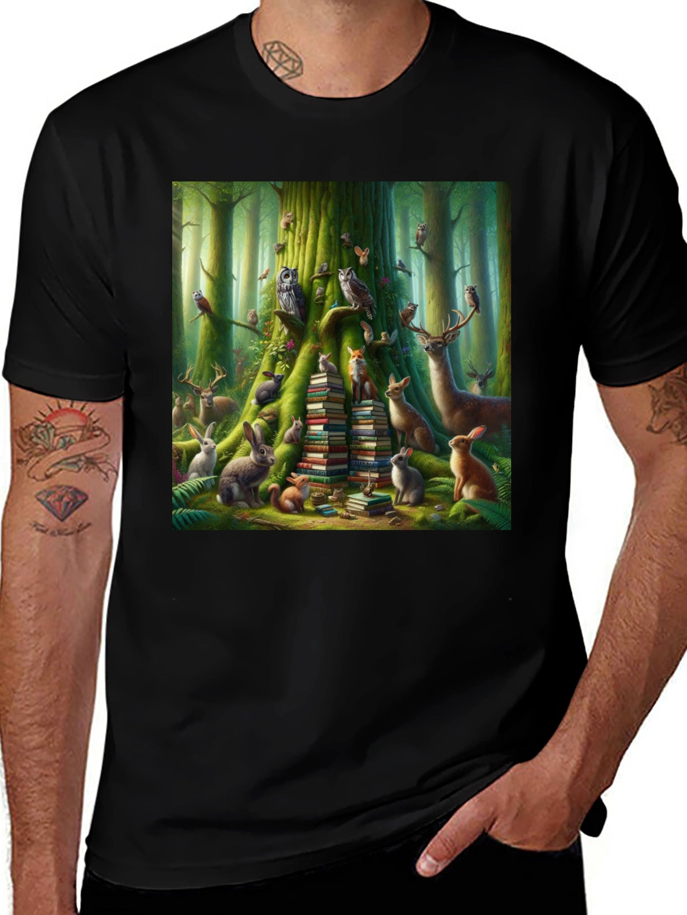 Enchanted Forest Animal T-Shirt