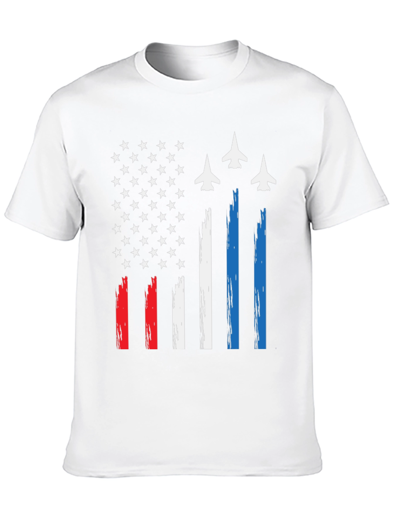 Patriotic American Flag Jet T-Shirt