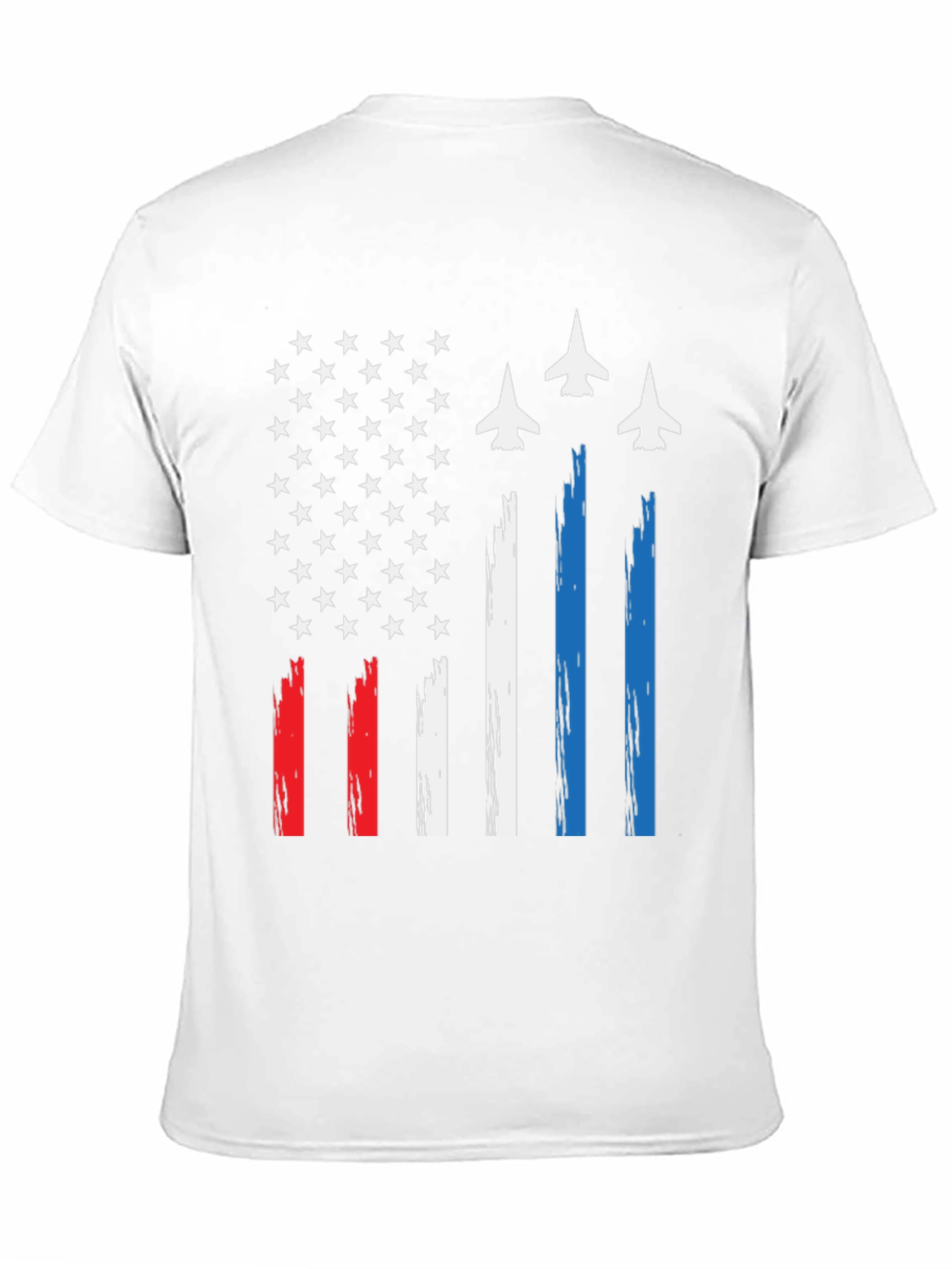 Patriotic American Flag Jet T-Shirt