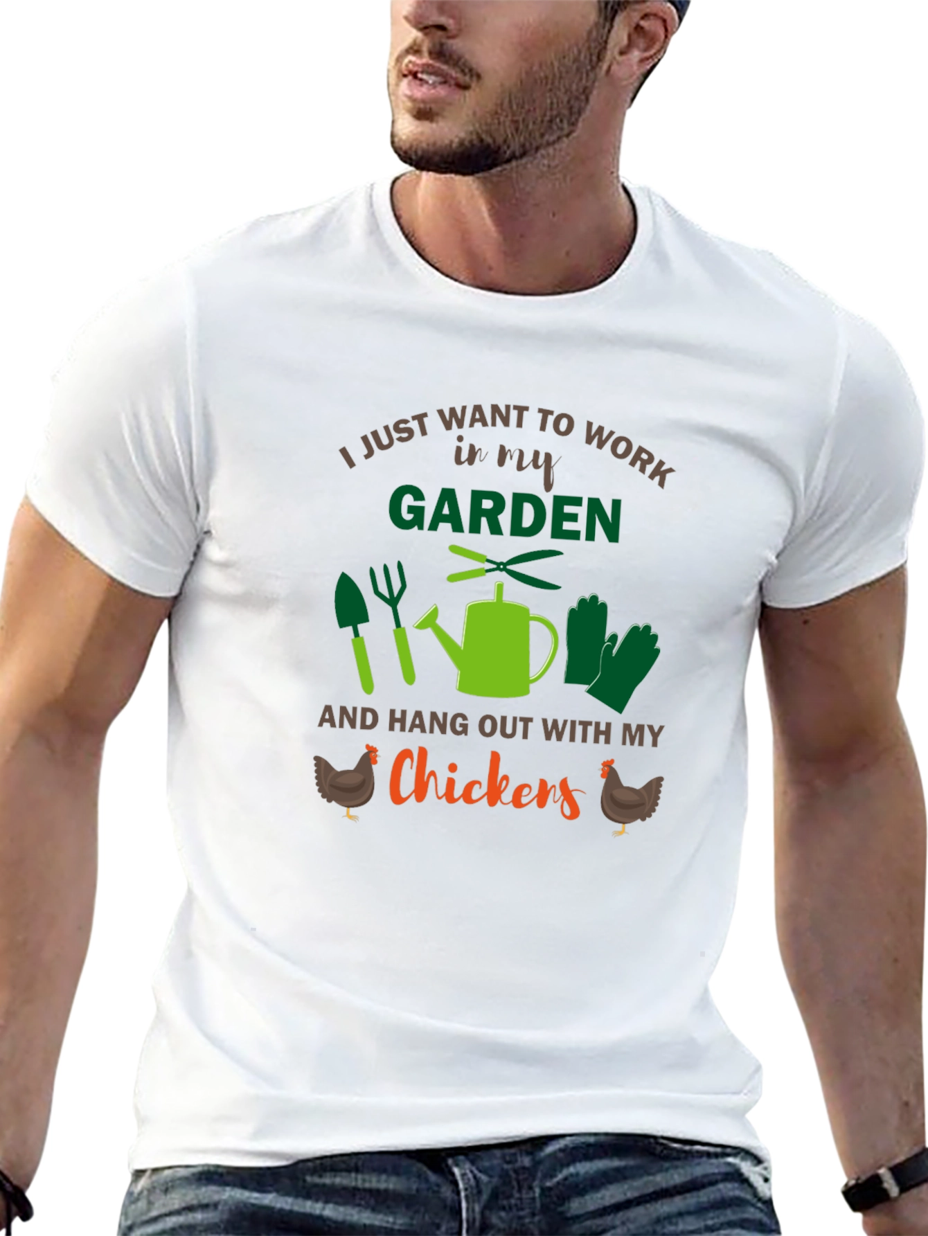 Gardeners T-Shirt - Work in My Garden
