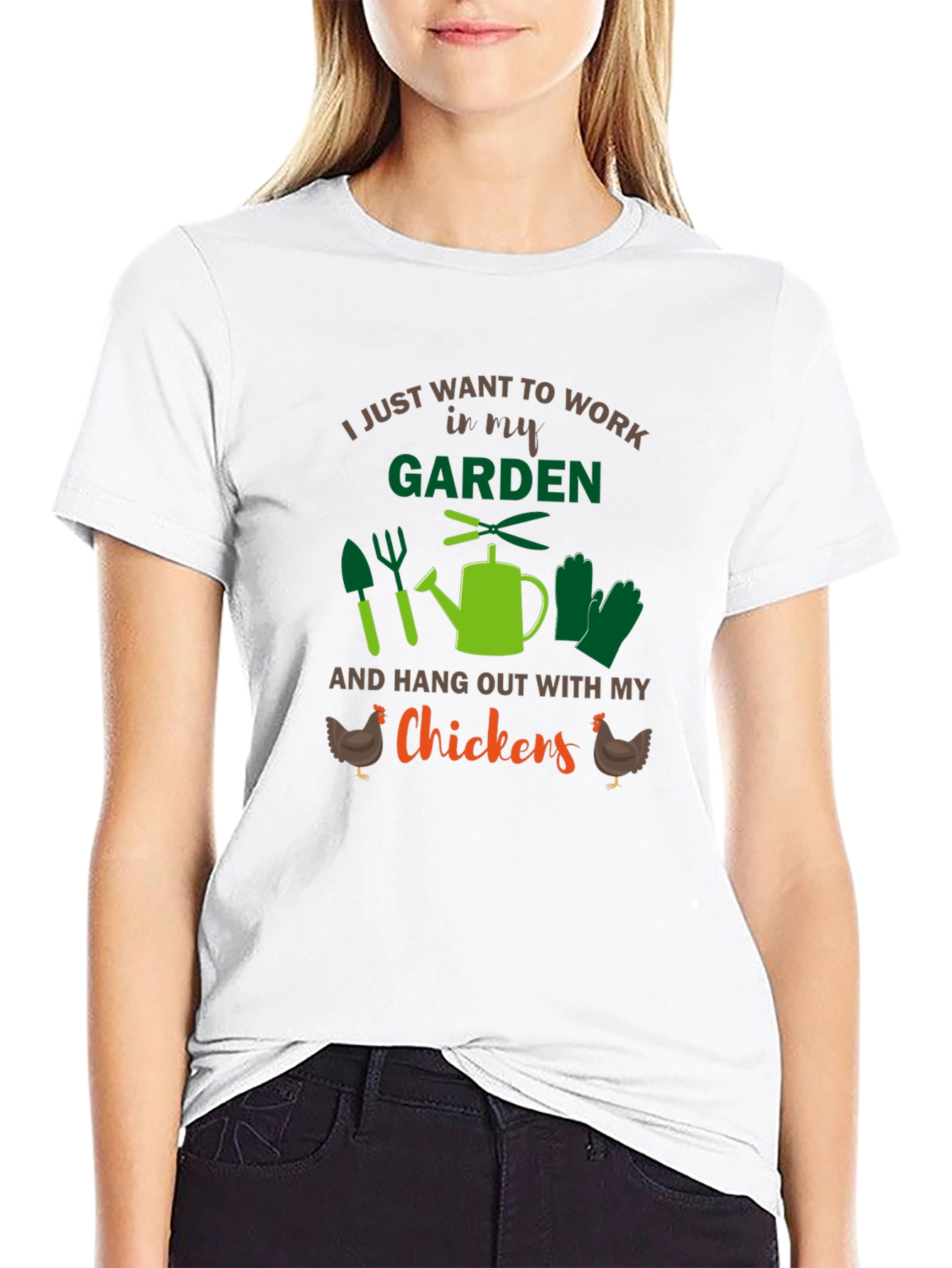 Gardeners T-Shirt - Work in My Garden