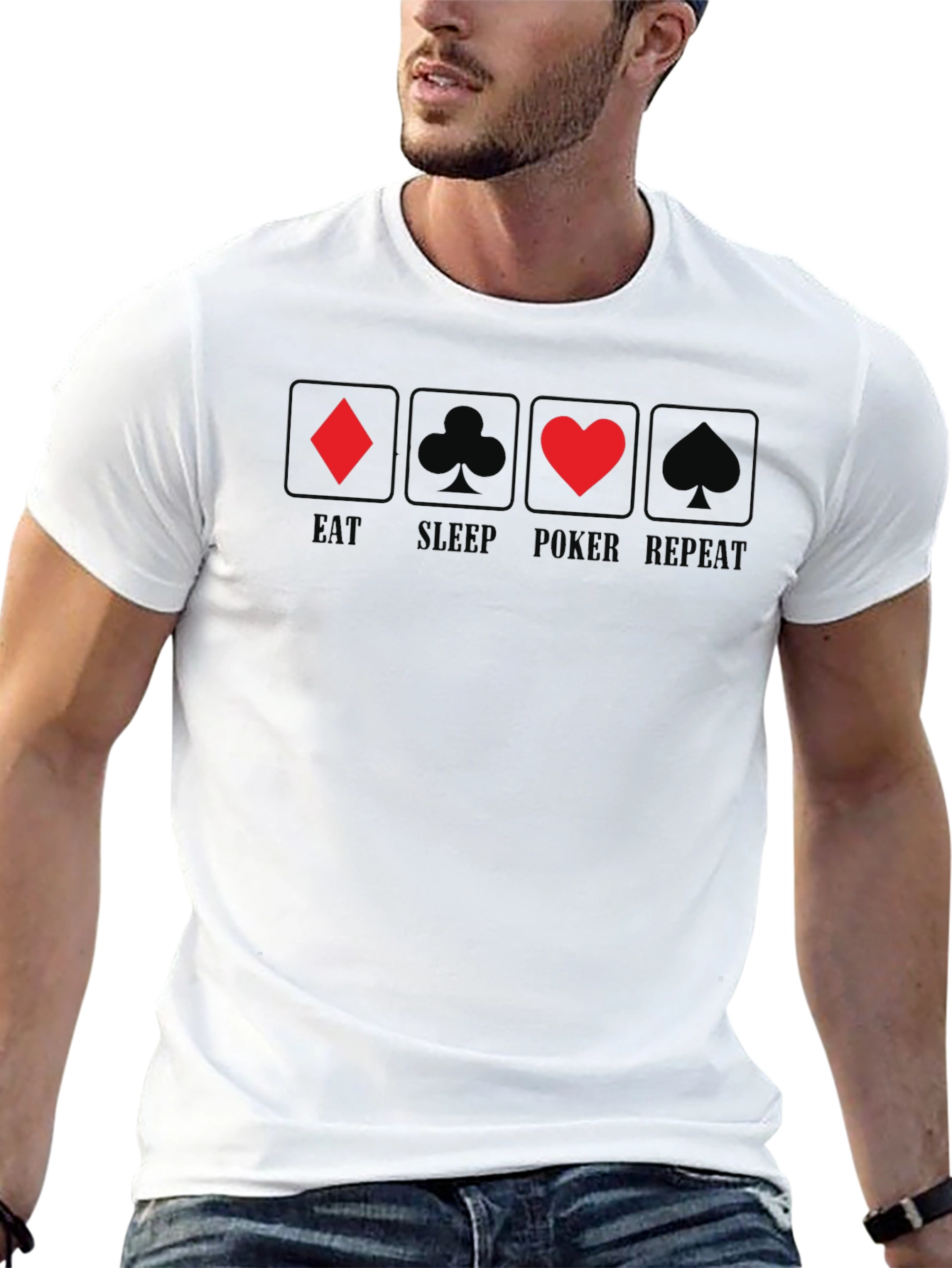 Eat Sleep Poker Repeat T-Shirt