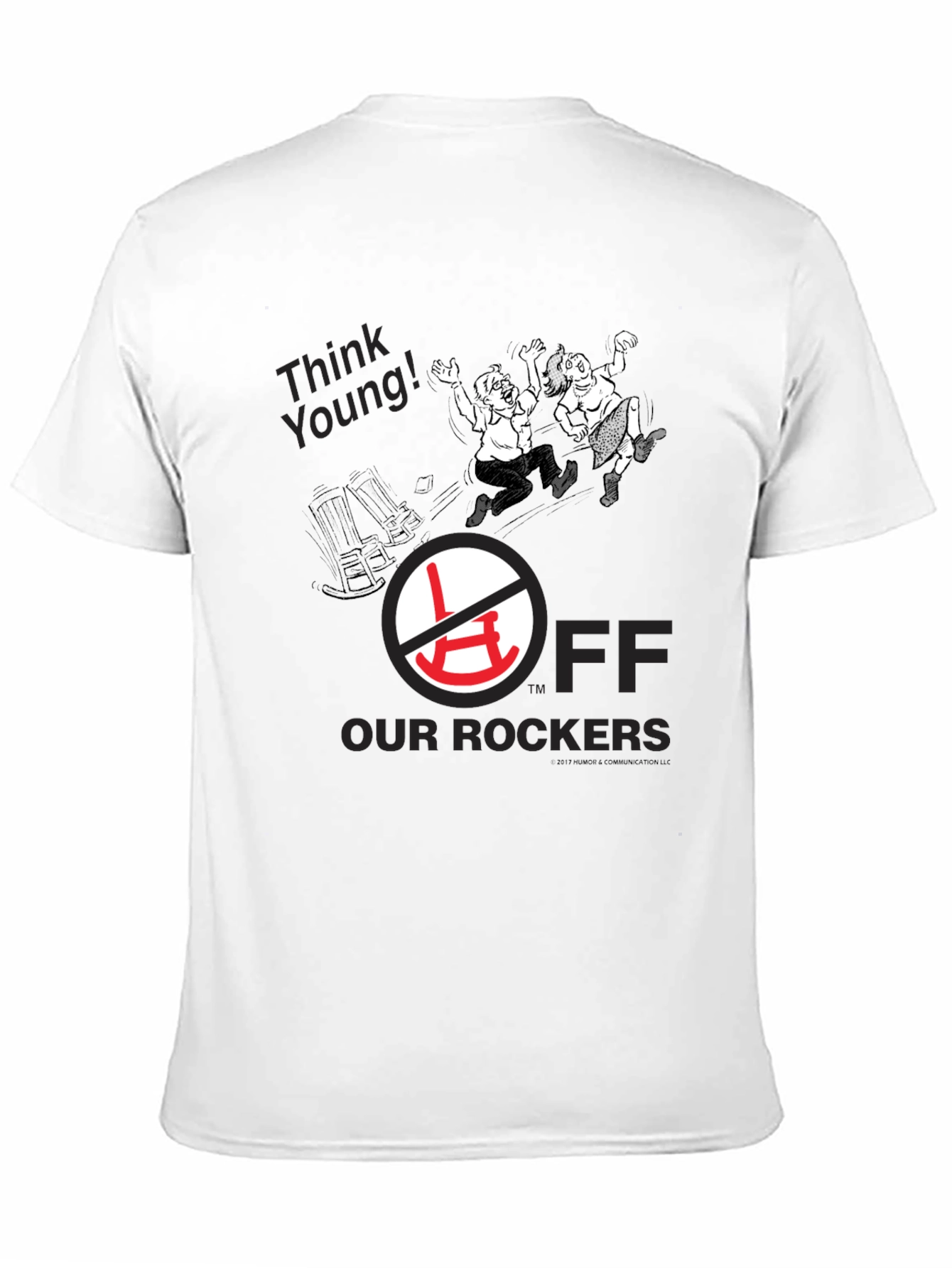 Rebel Spirit Tee: Off Our Rockers Black T-Shirt