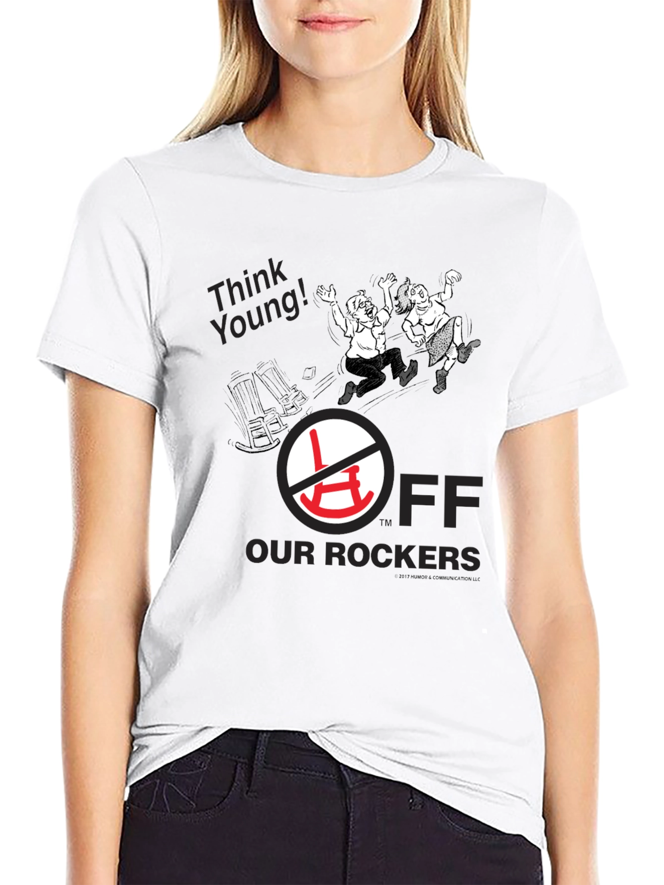 Rebel Spirit Tee: Off Our Rockers Black T-Shirt
