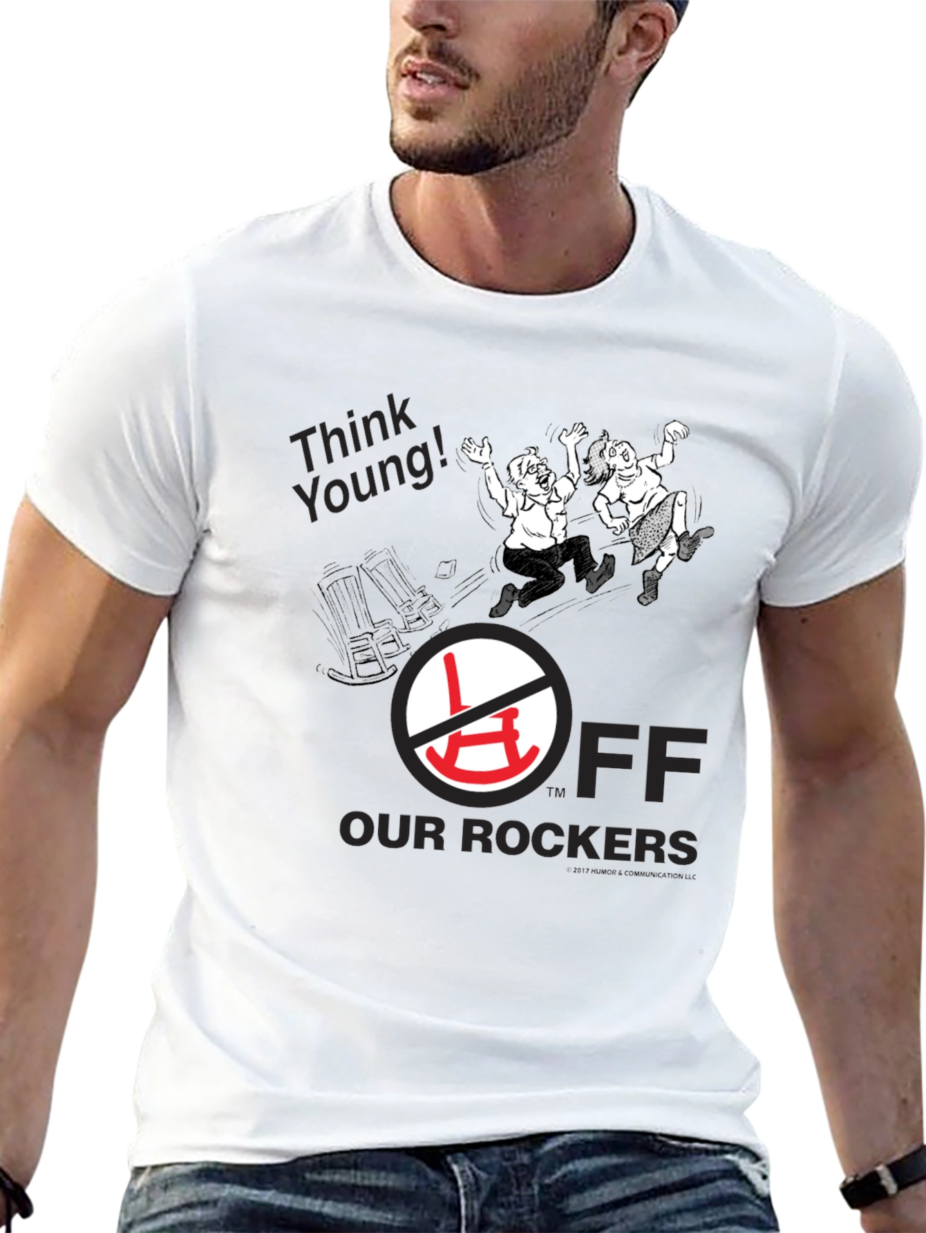 Rebel Spirit Tee: Off Our Rockers Black T-Shirt