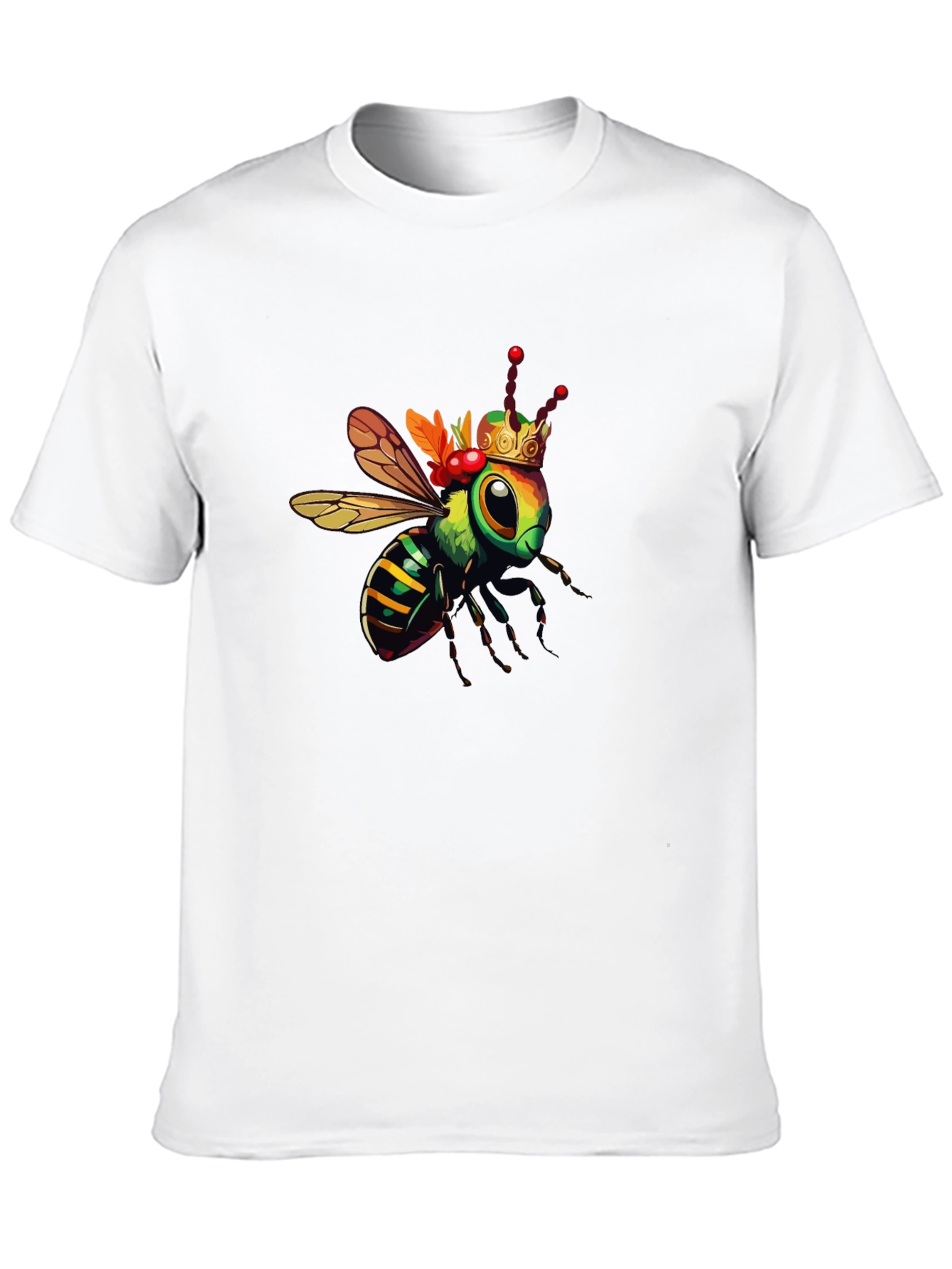 King Bee Graphic Tee - Trendy Black T-Shirt