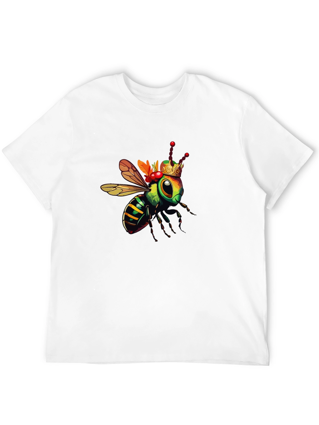 King Bee Graphic Tee - Trendy Black T-Shirt