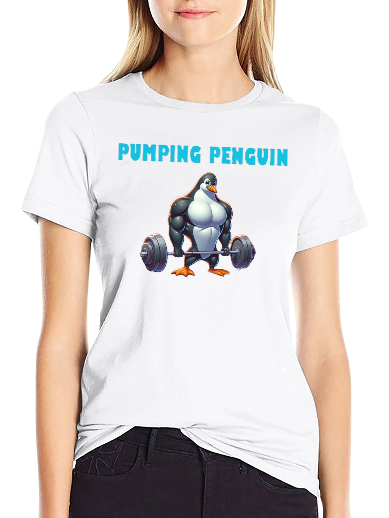 Pumping Penguin T-Shirt