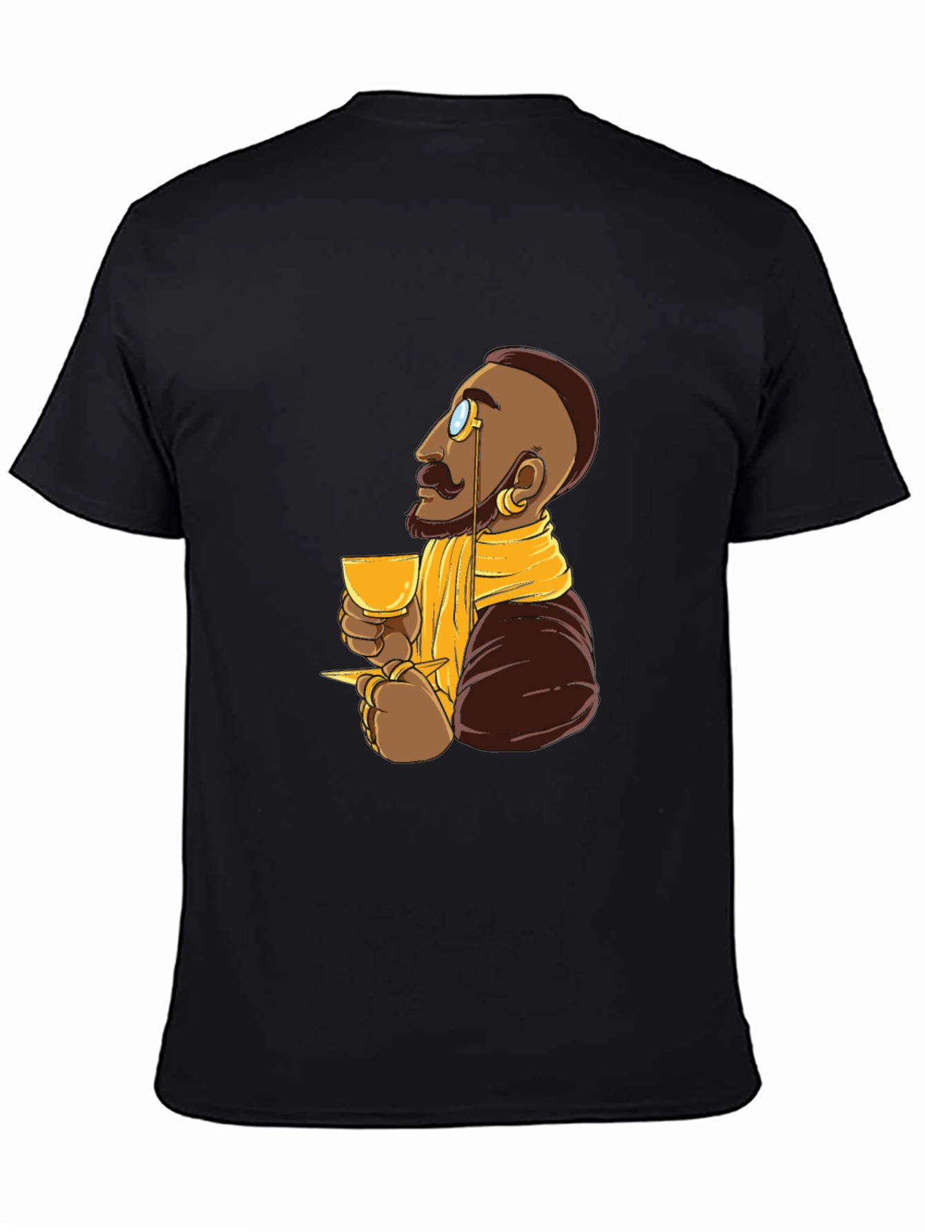 Sophisticated Cartoon Man T-Shirt