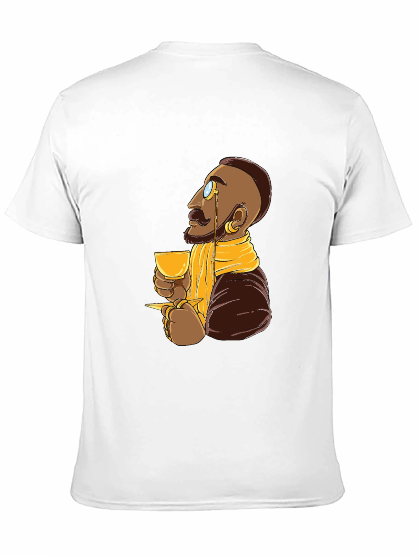 Sophisticated Cartoon Man T-Shirt