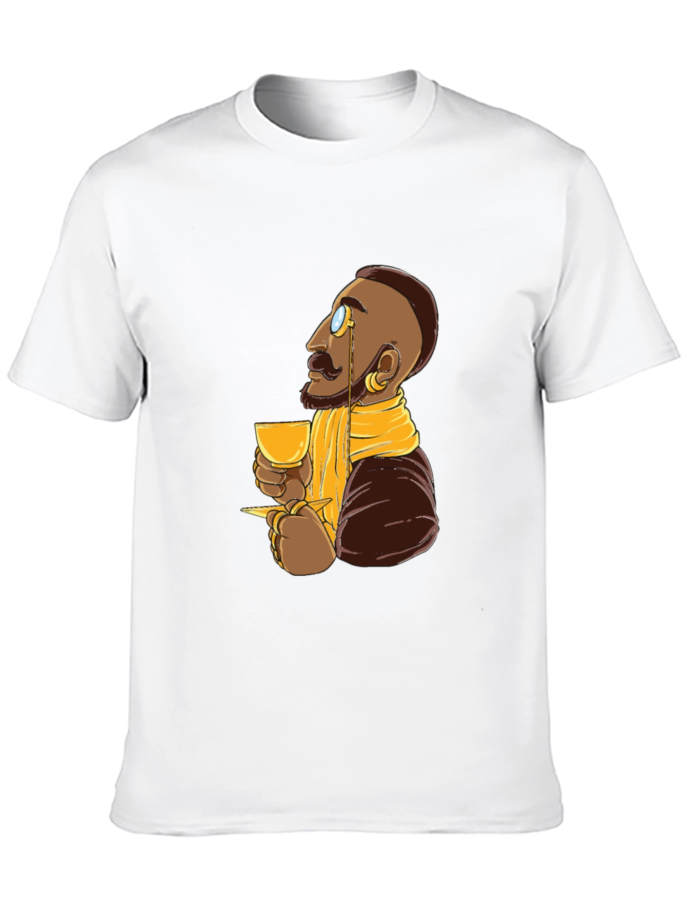 Sophisticated Cartoon Man T-Shirt
