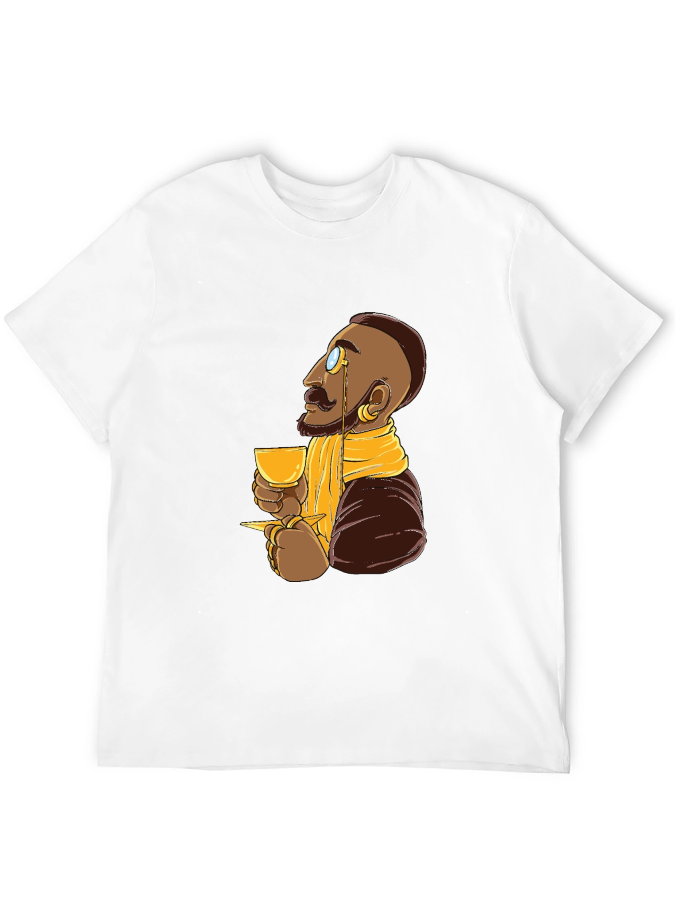 Sophisticated Cartoon Man T-Shirt