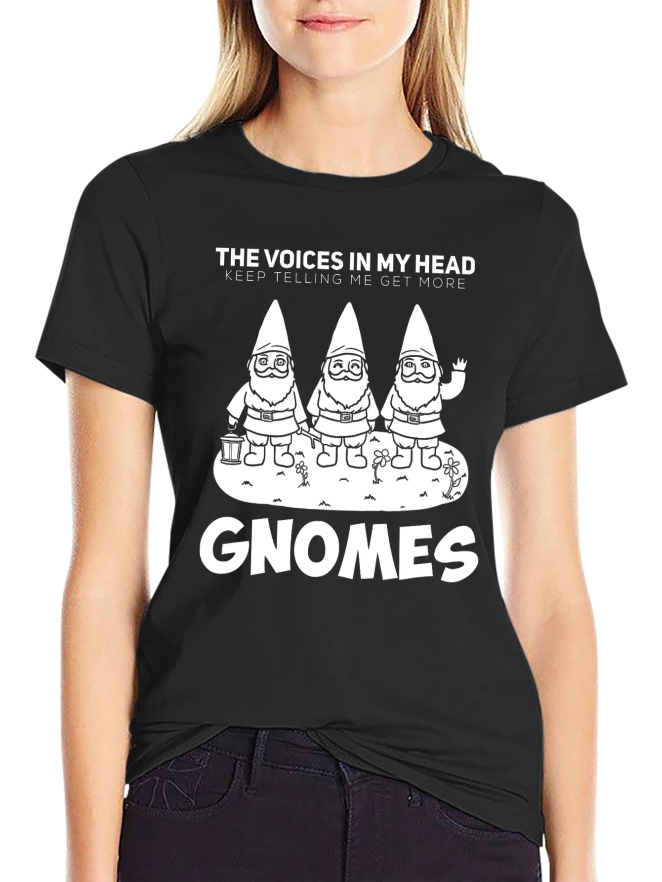 Voices in My Head Gnome T-Shirt