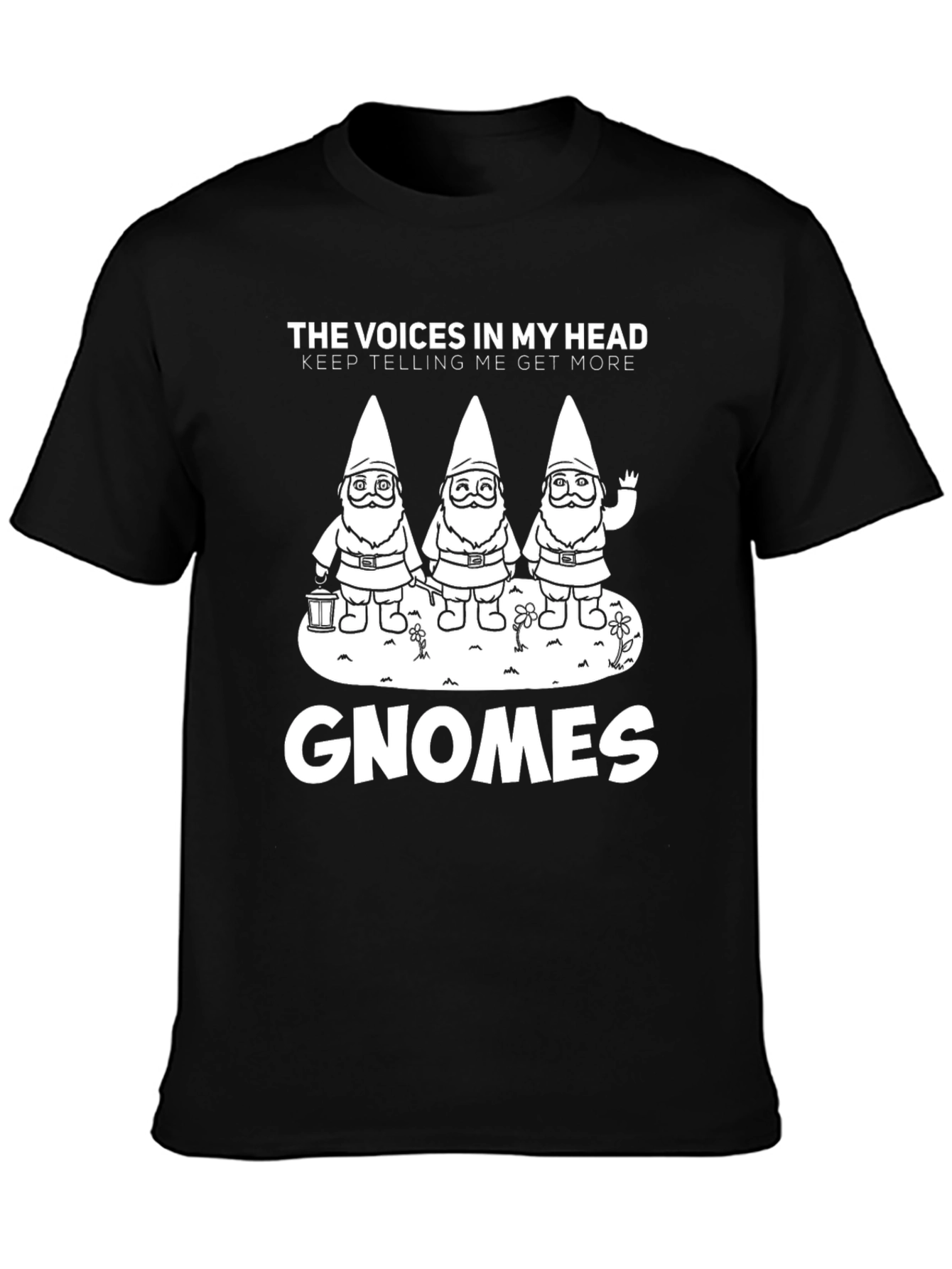 Voices in My Head Gnome T-Shirt