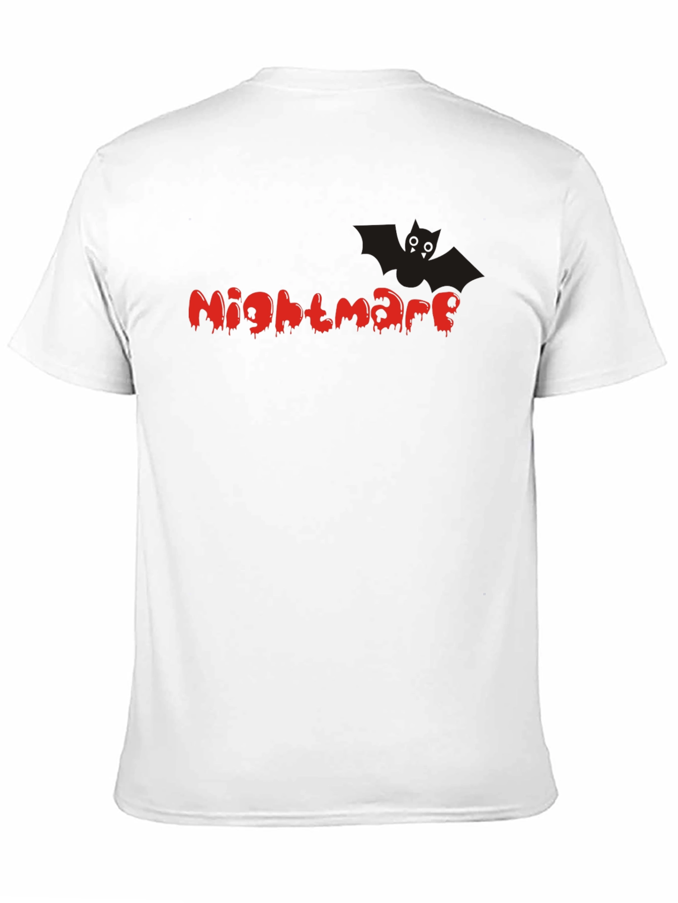 Nightmare T-Shirt - Halloween Bat Graphic Tee