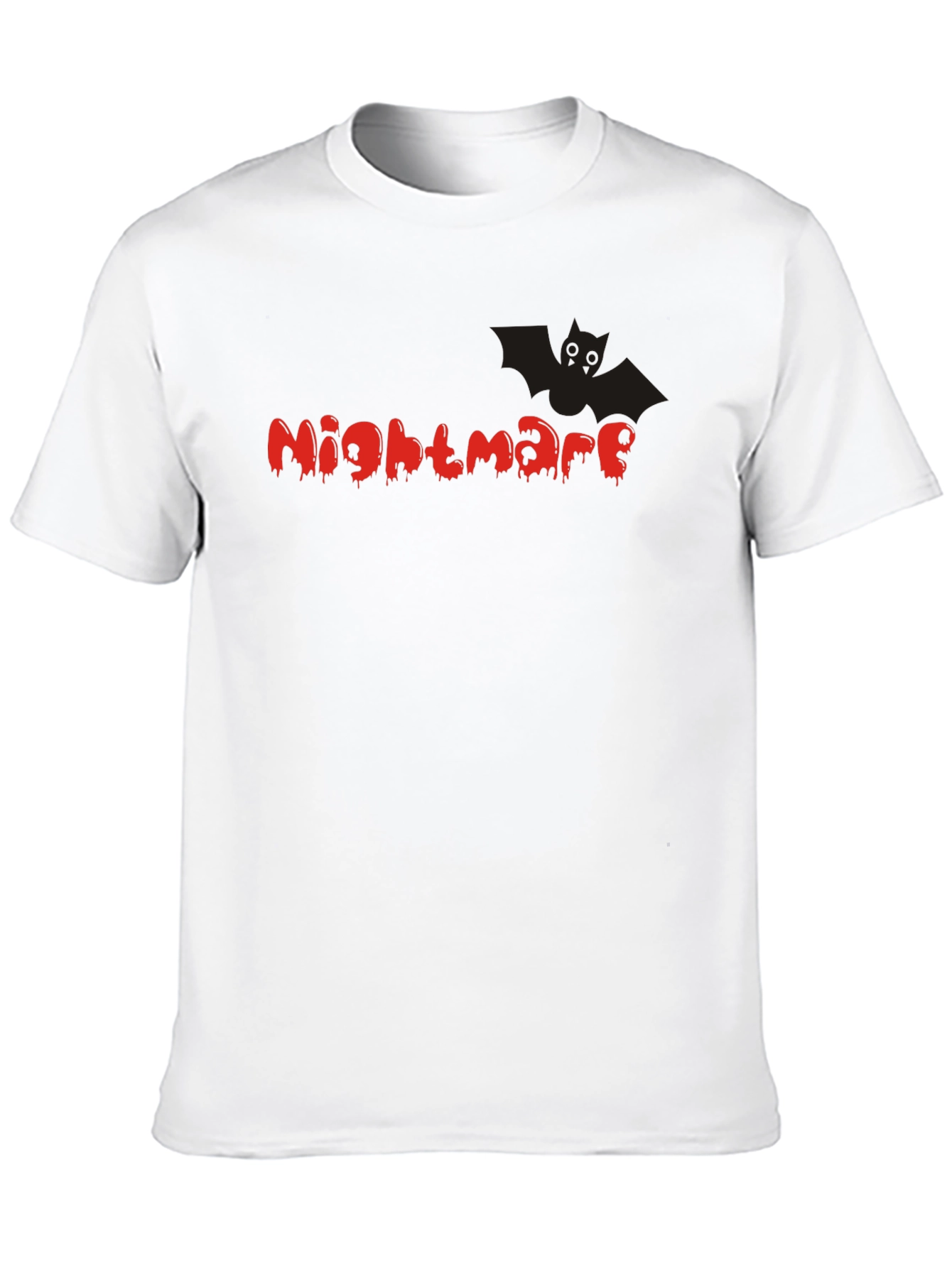 Nightmare T-Shirt - Halloween Bat Graphic Tee