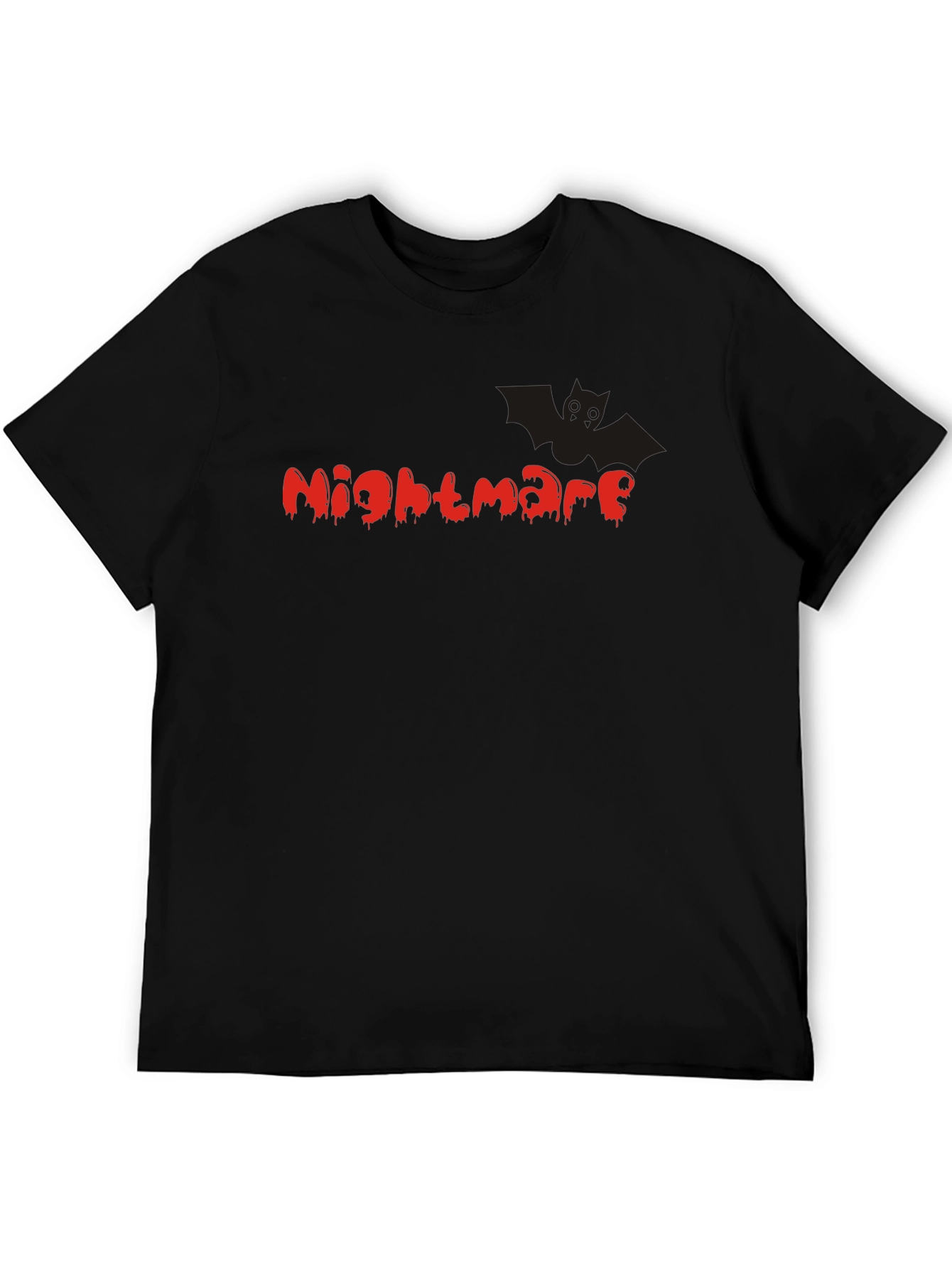 Nightmare T-Shirt - Halloween Bat Graphic Tee