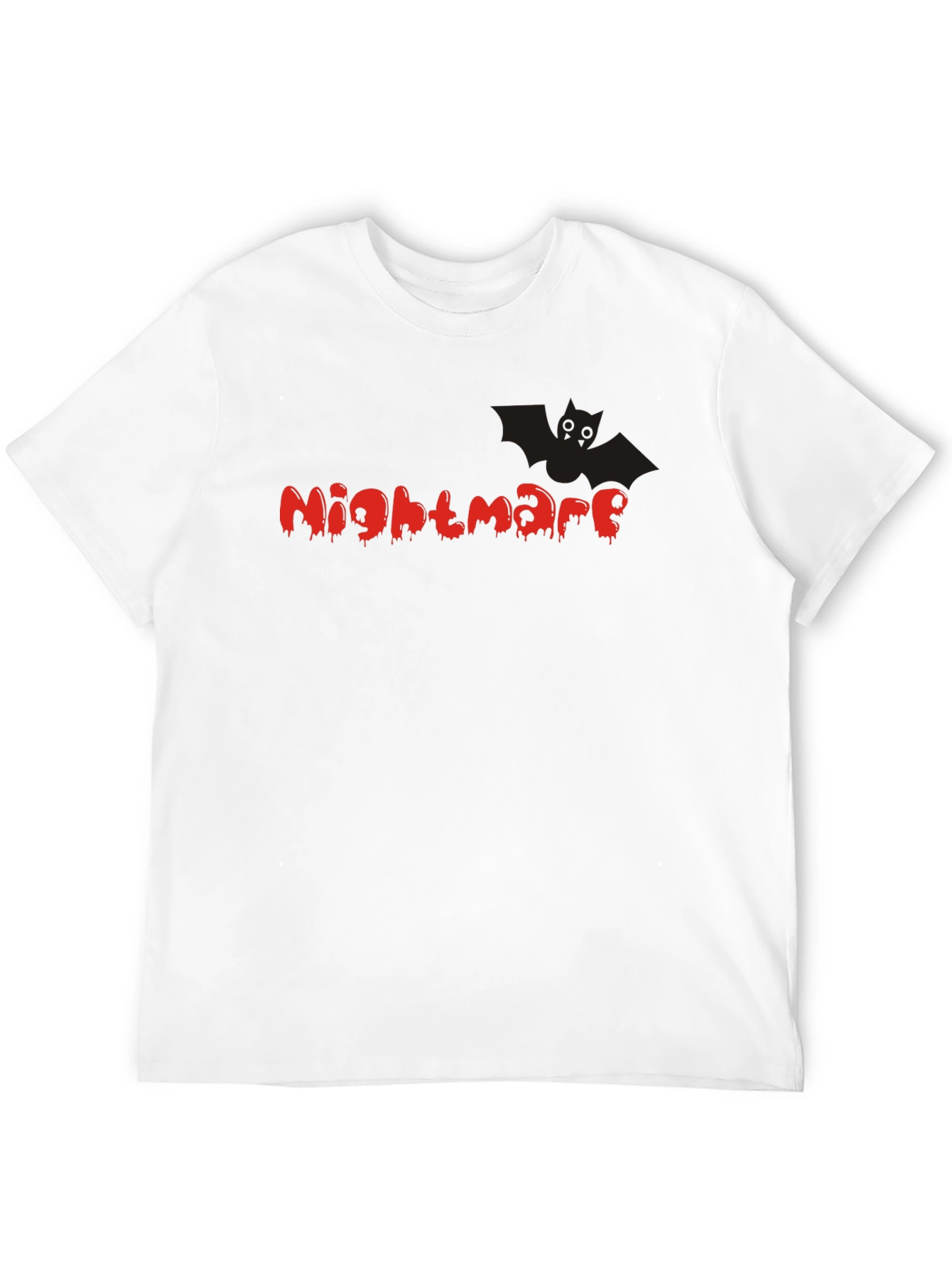 Nightmare T-Shirt - Halloween Bat Graphic Tee