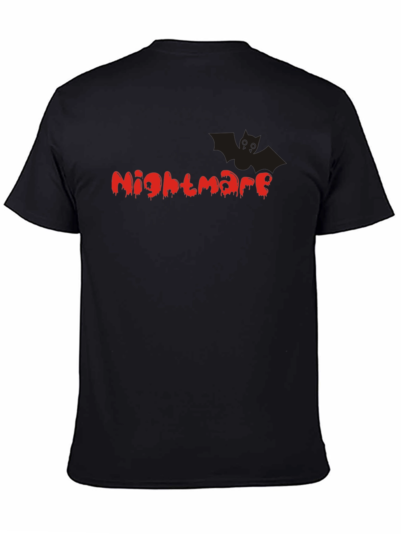 Nightmare T-Shirt - Halloween Bat Graphic Tee