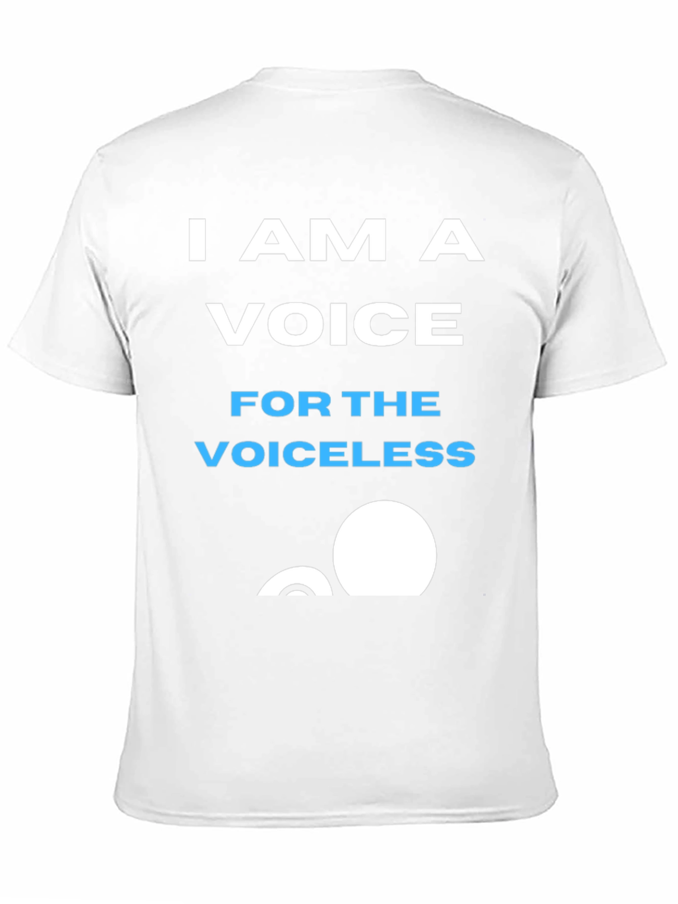 Voice for the Voiceless Graphic Tee - Black