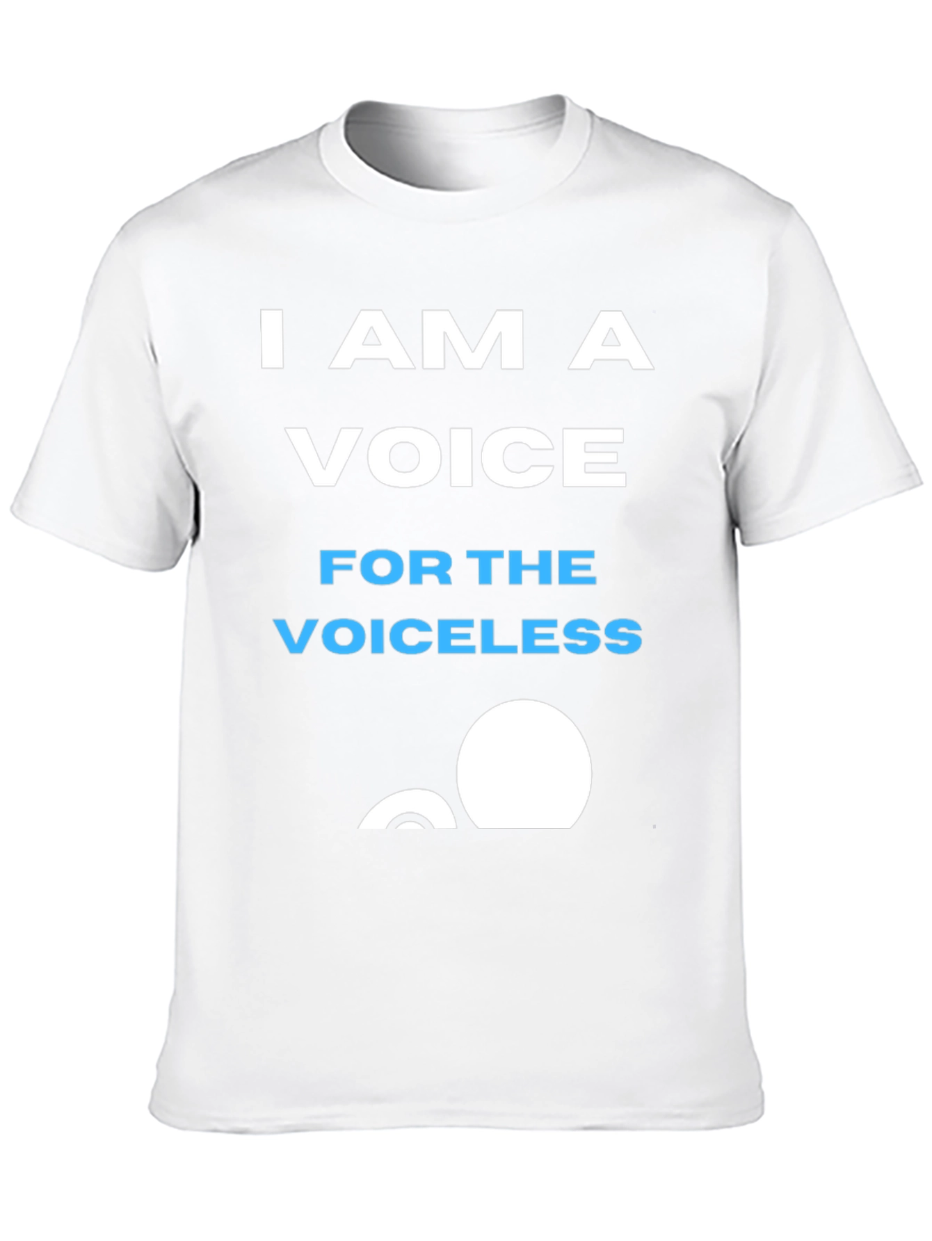 Voice for the Voiceless Graphic Tee - Black