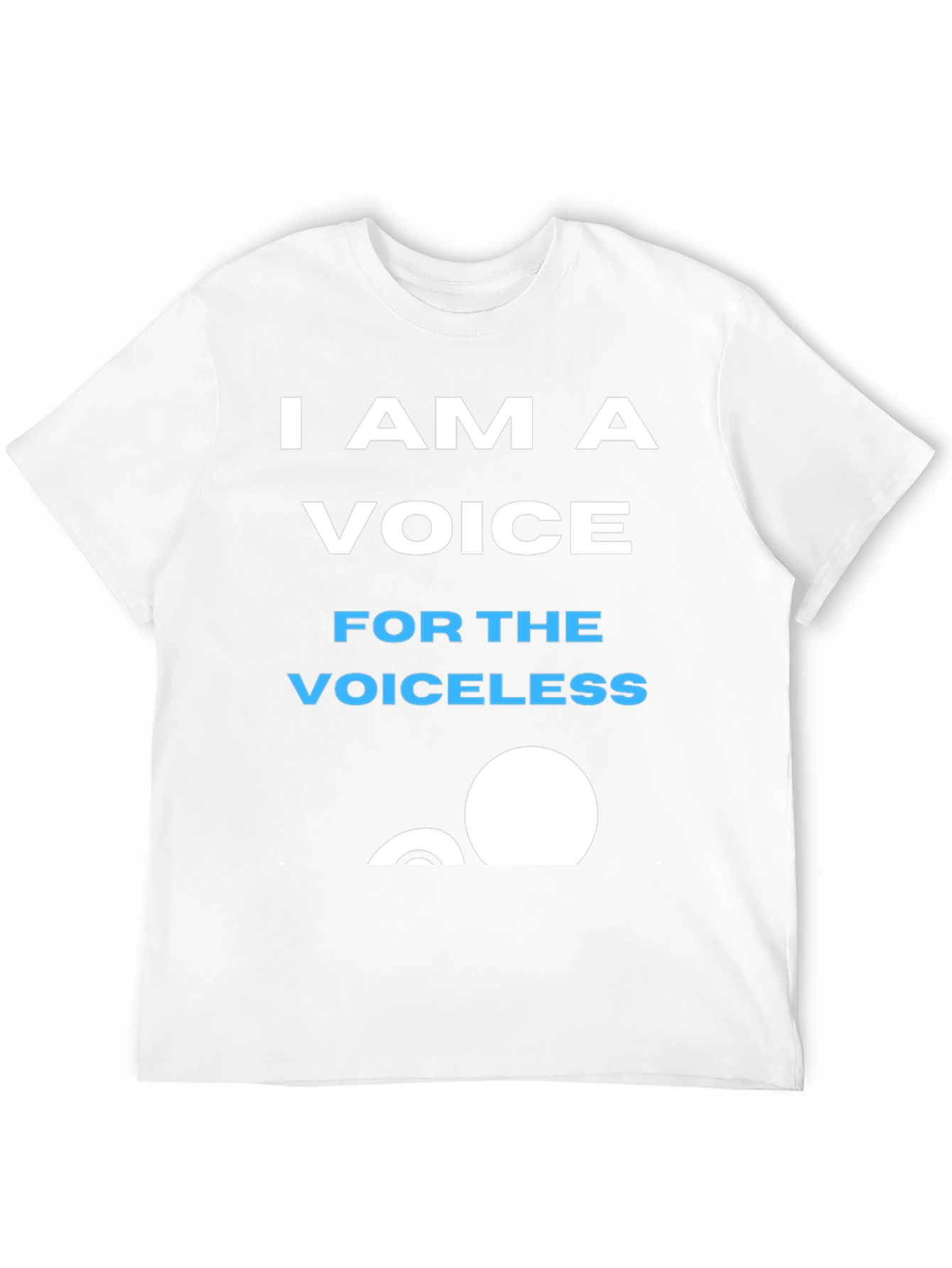 Voice for the Voiceless Graphic Tee - Black