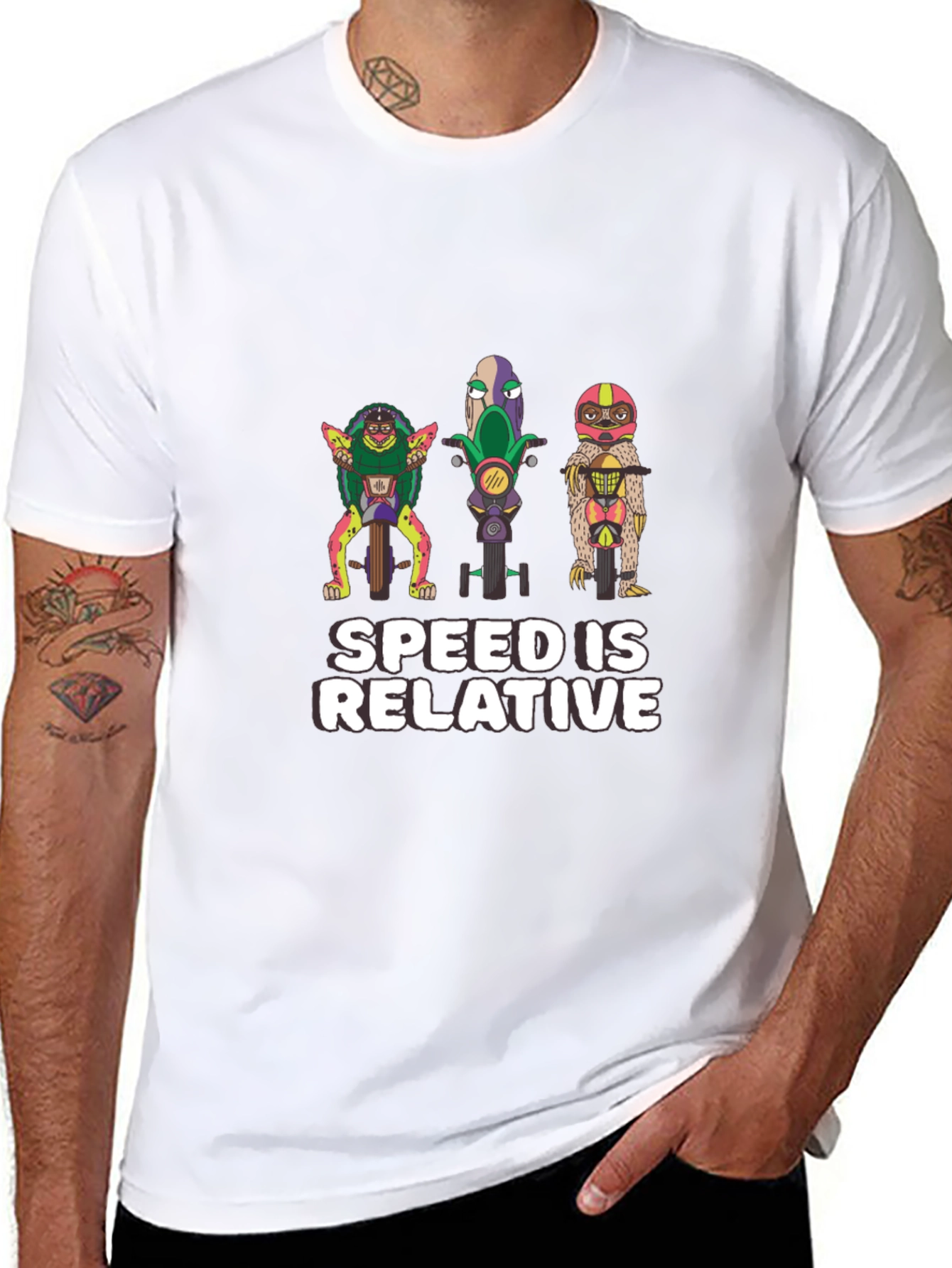 Speed is Relative Graphic Tee