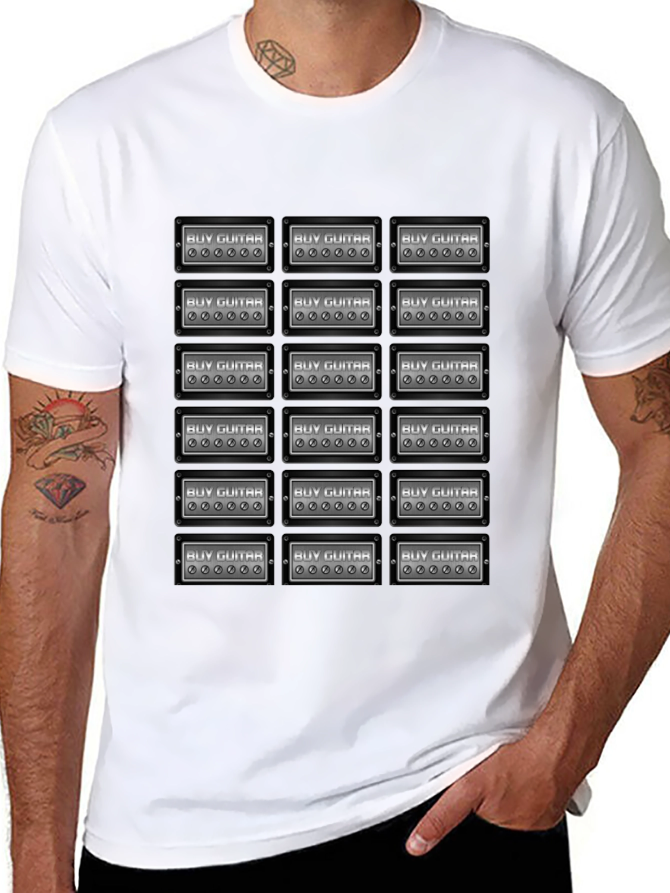 Buy Guitar T-Shirt - Music Lover Tee