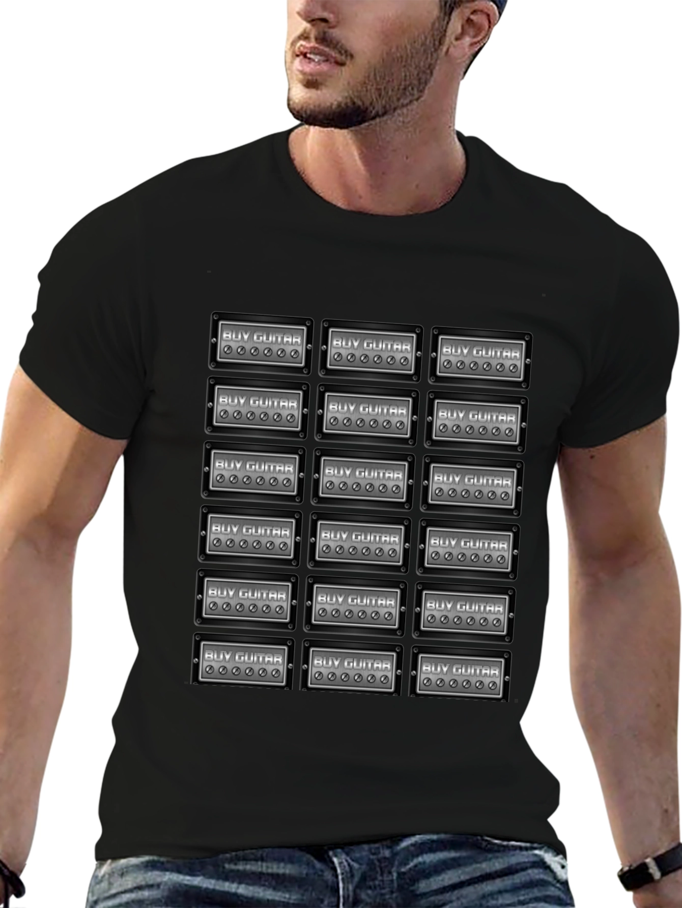 Buy Guitar T-Shirt - Music Lover Tee
