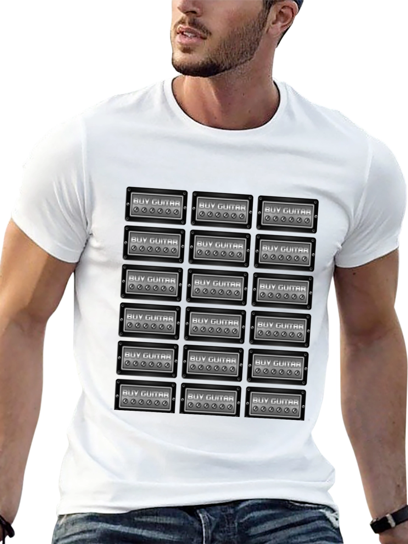 Buy Guitar T-Shirt - Music Lover Tee