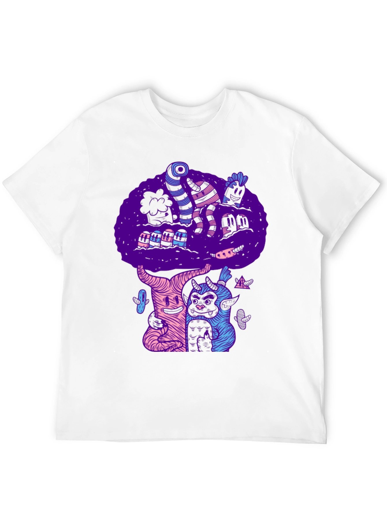 Funky Black Graphic Tee