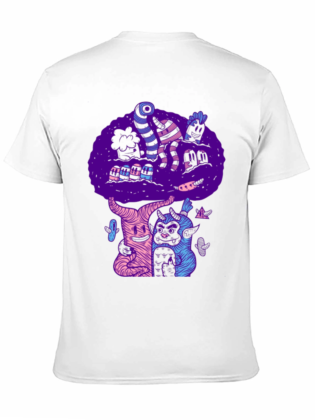 Funky Black Graphic Tee