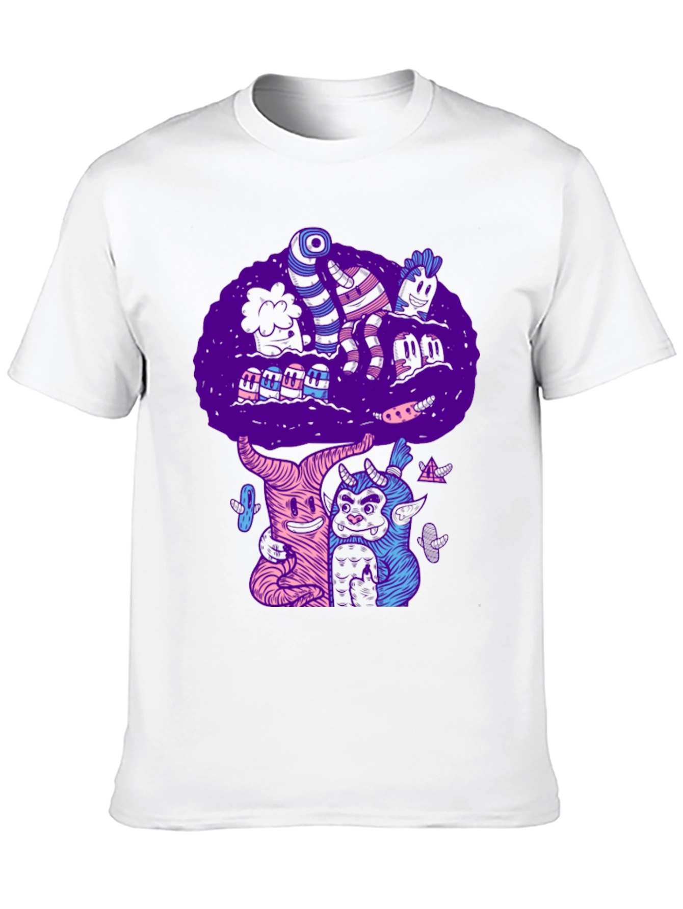 Funky Black Graphic Tee