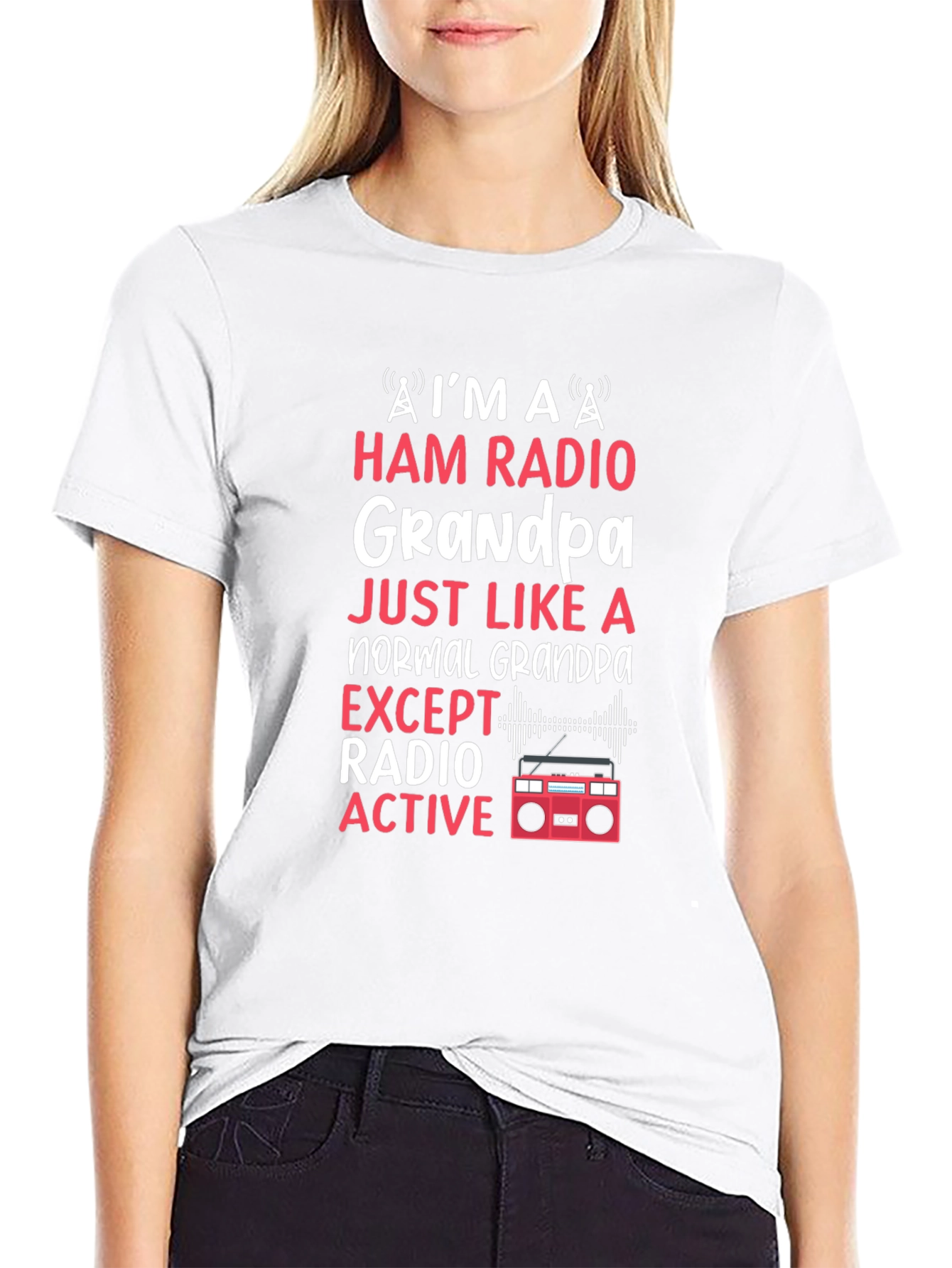 Ham Radio Grandpa T-Shirt - Radio Active